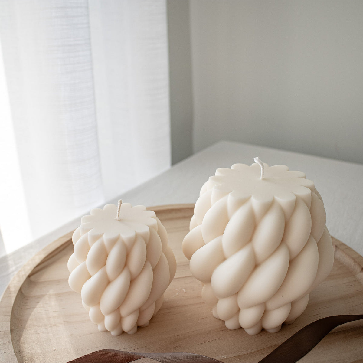 Knotted Candle Set