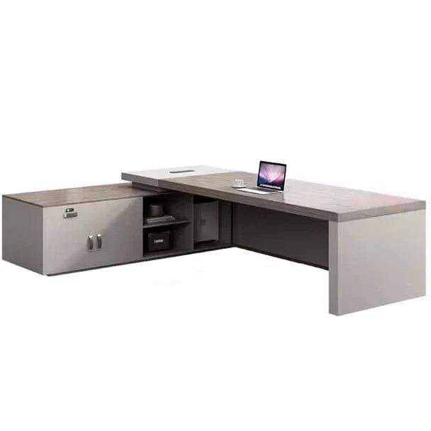Lachlan · Modern L-Shaped Executive Desk