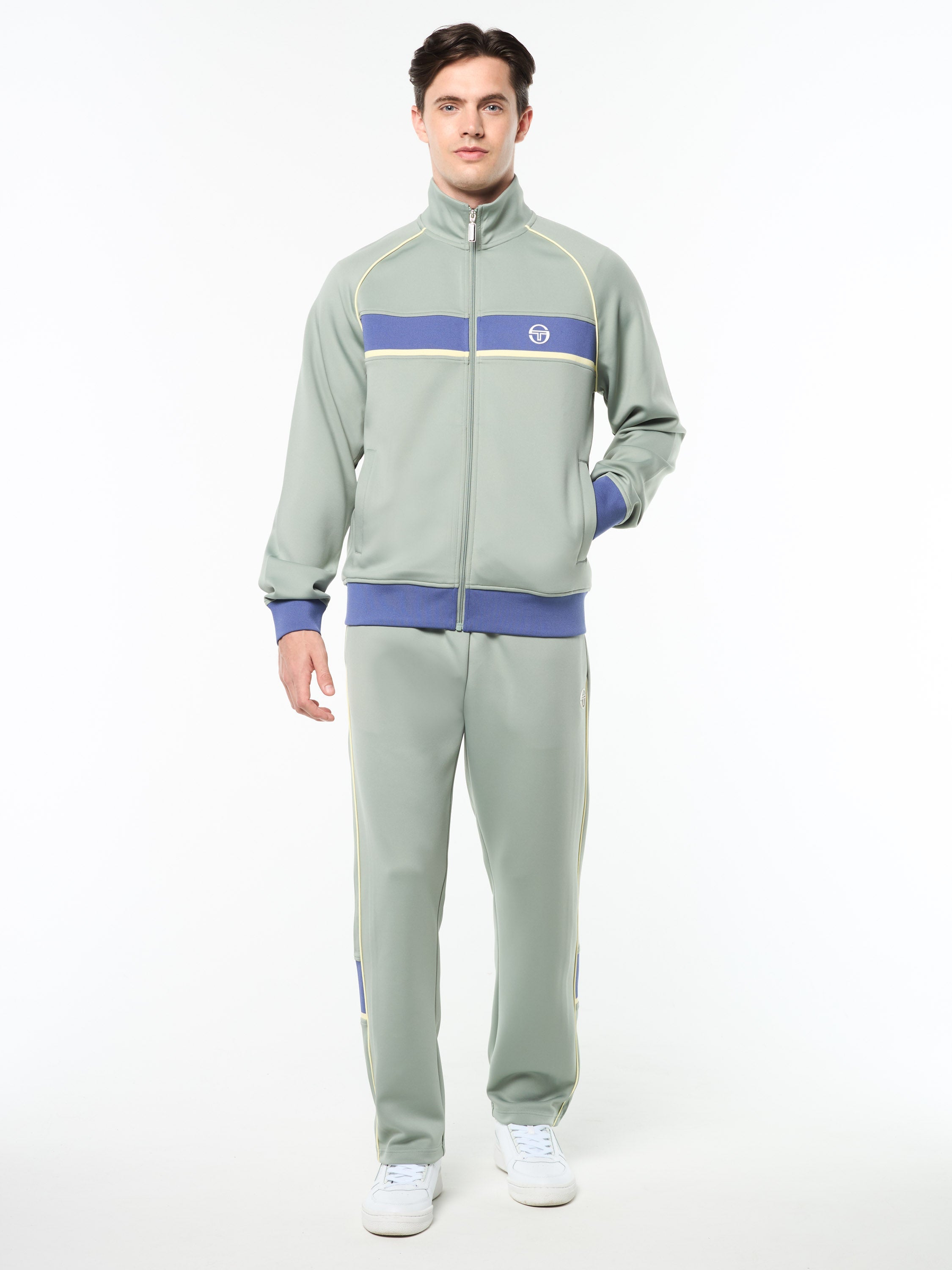 Lago Track Jacket- Slate Gray