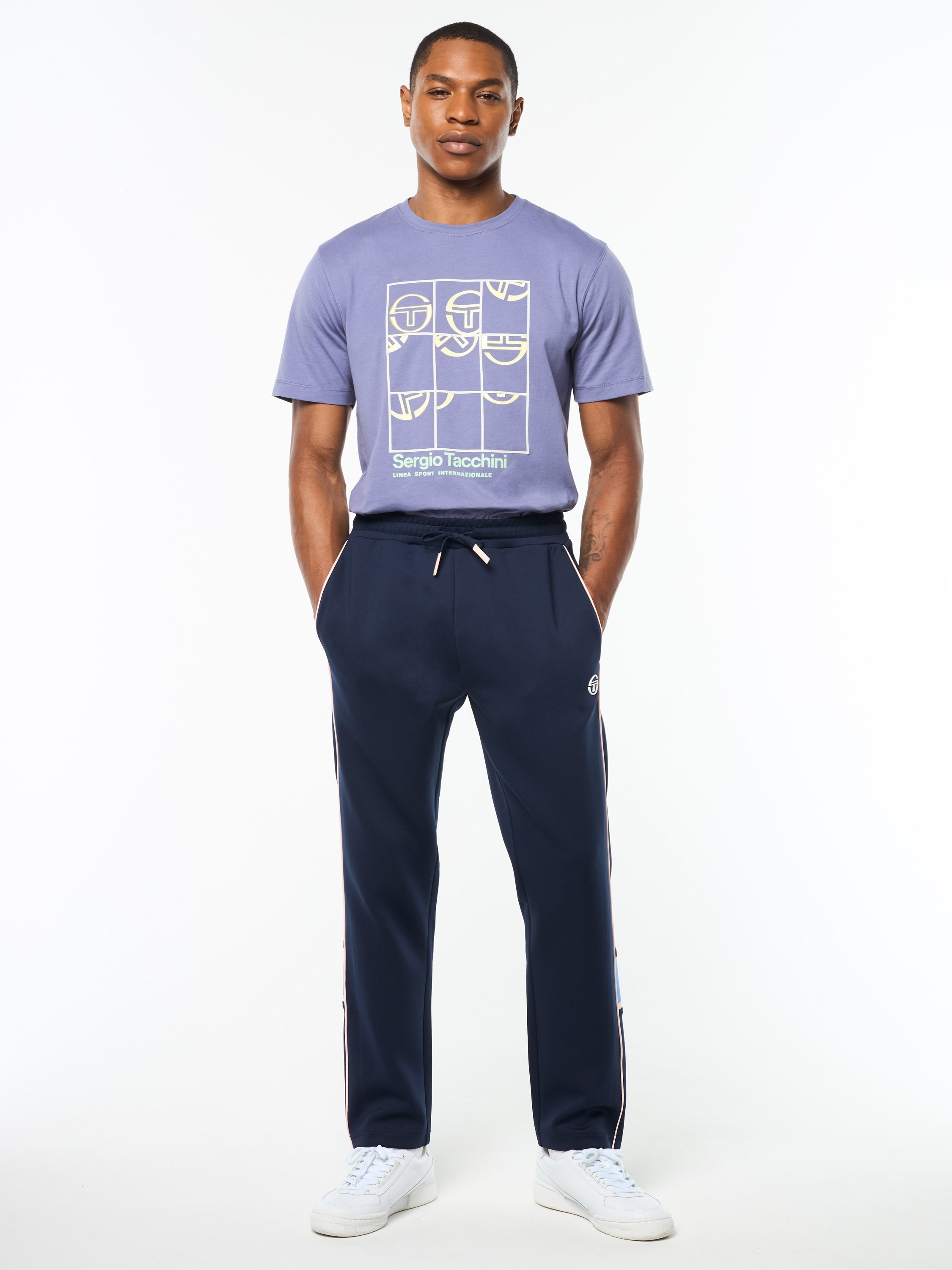 Lago Track Pant- Maritime Blue