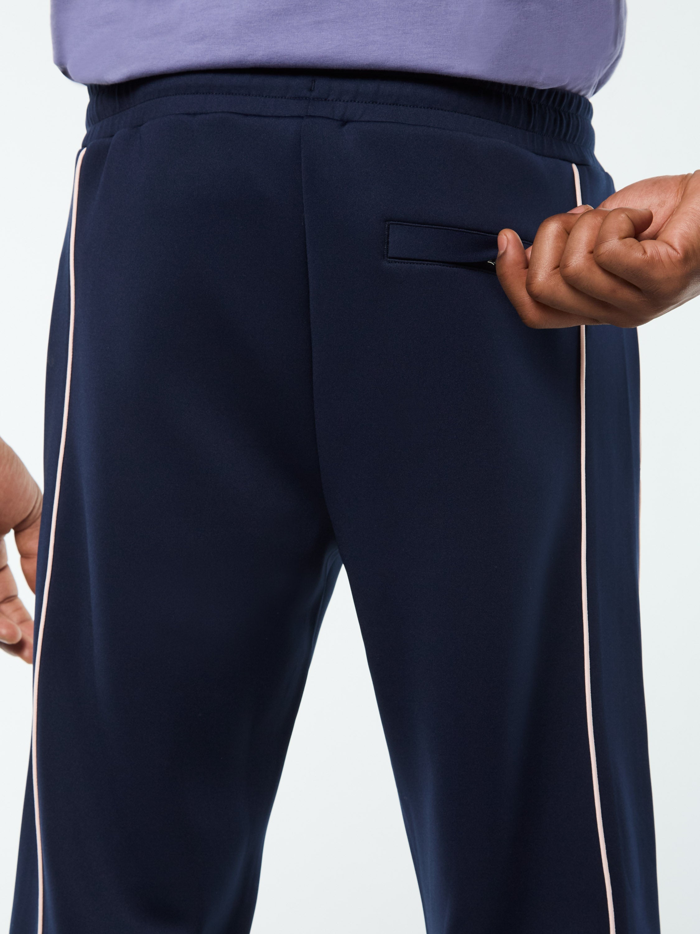 Lago Track Pant- Maritime Blue