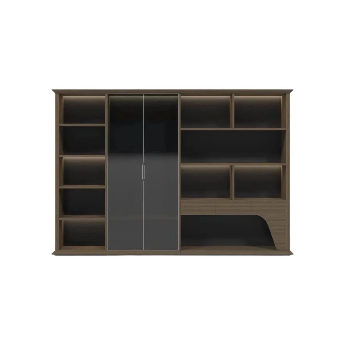 Langley · Modern Office Shelves