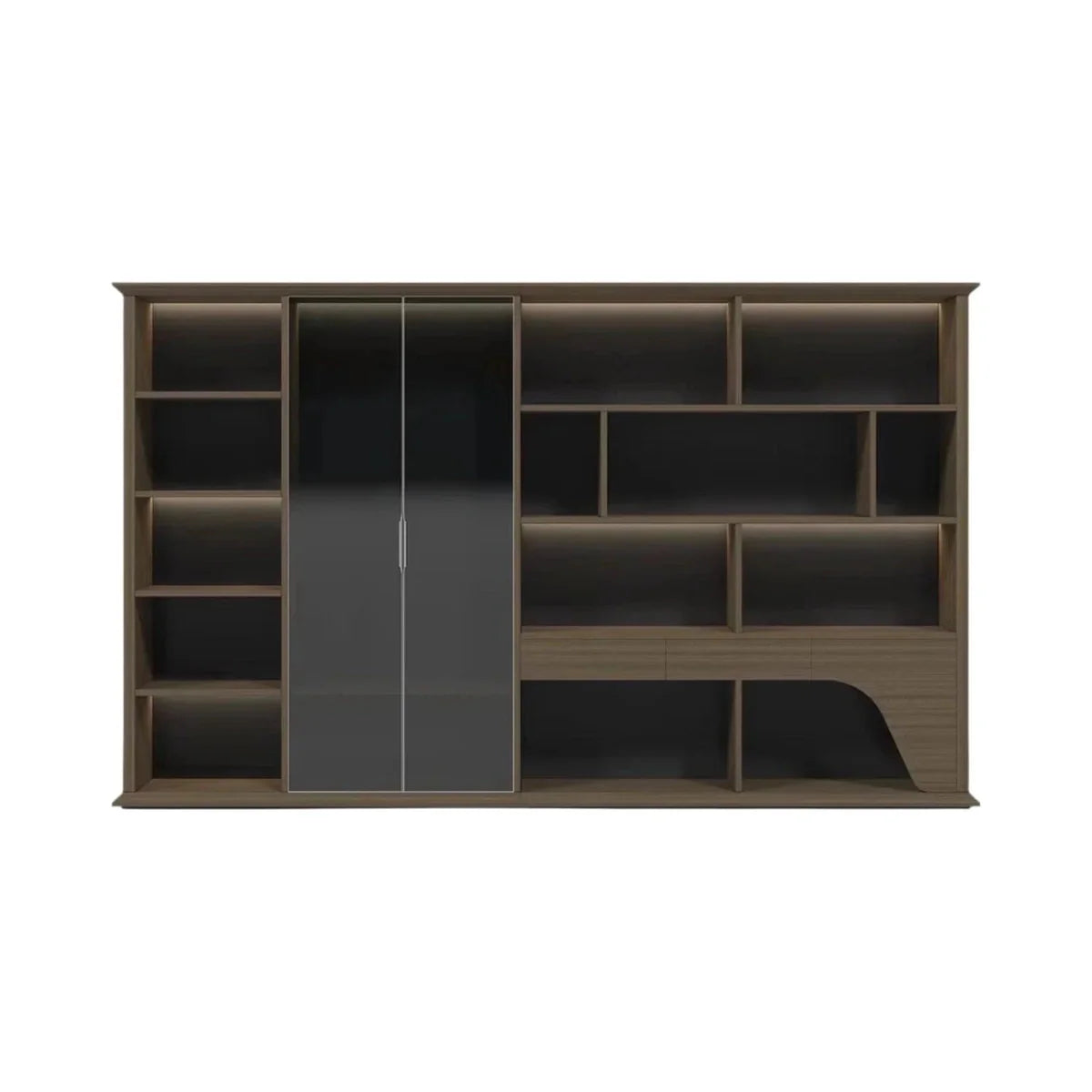 Langley · Modern Office Shelves
