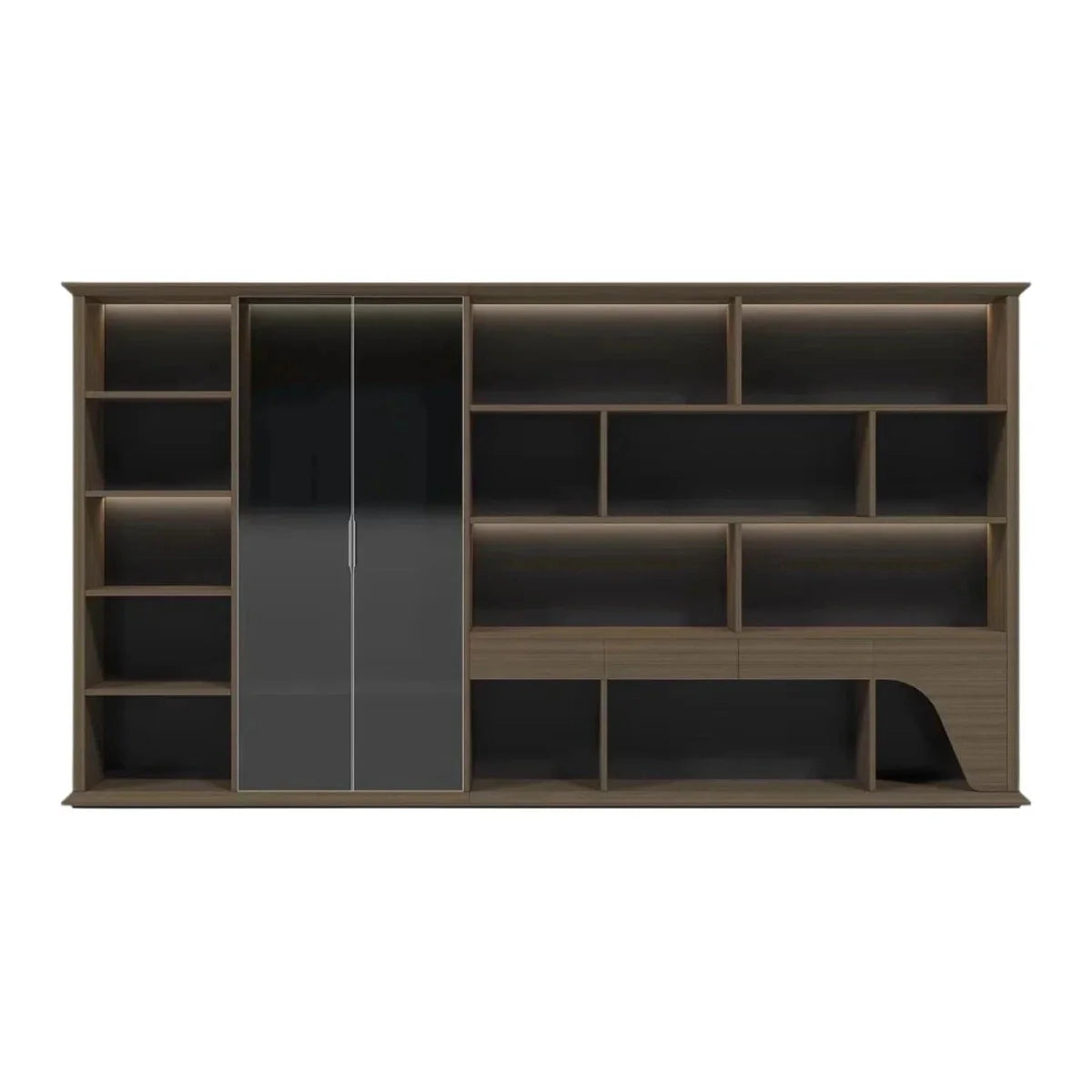 Langley · Modern Office Shelves