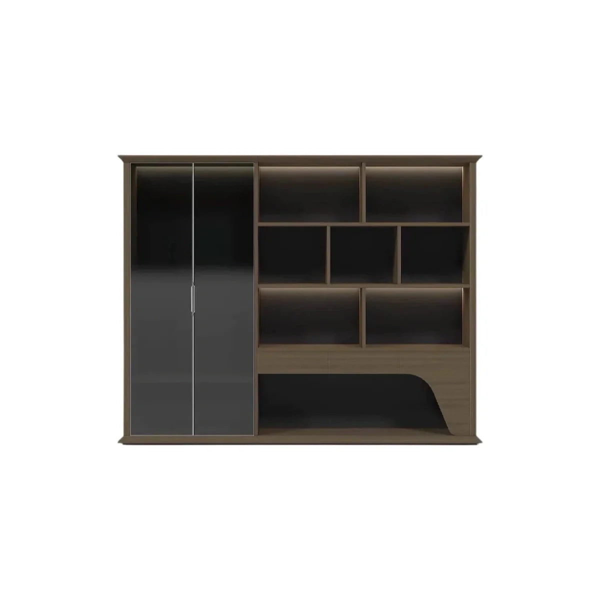Langley · Modern Office Shelves
