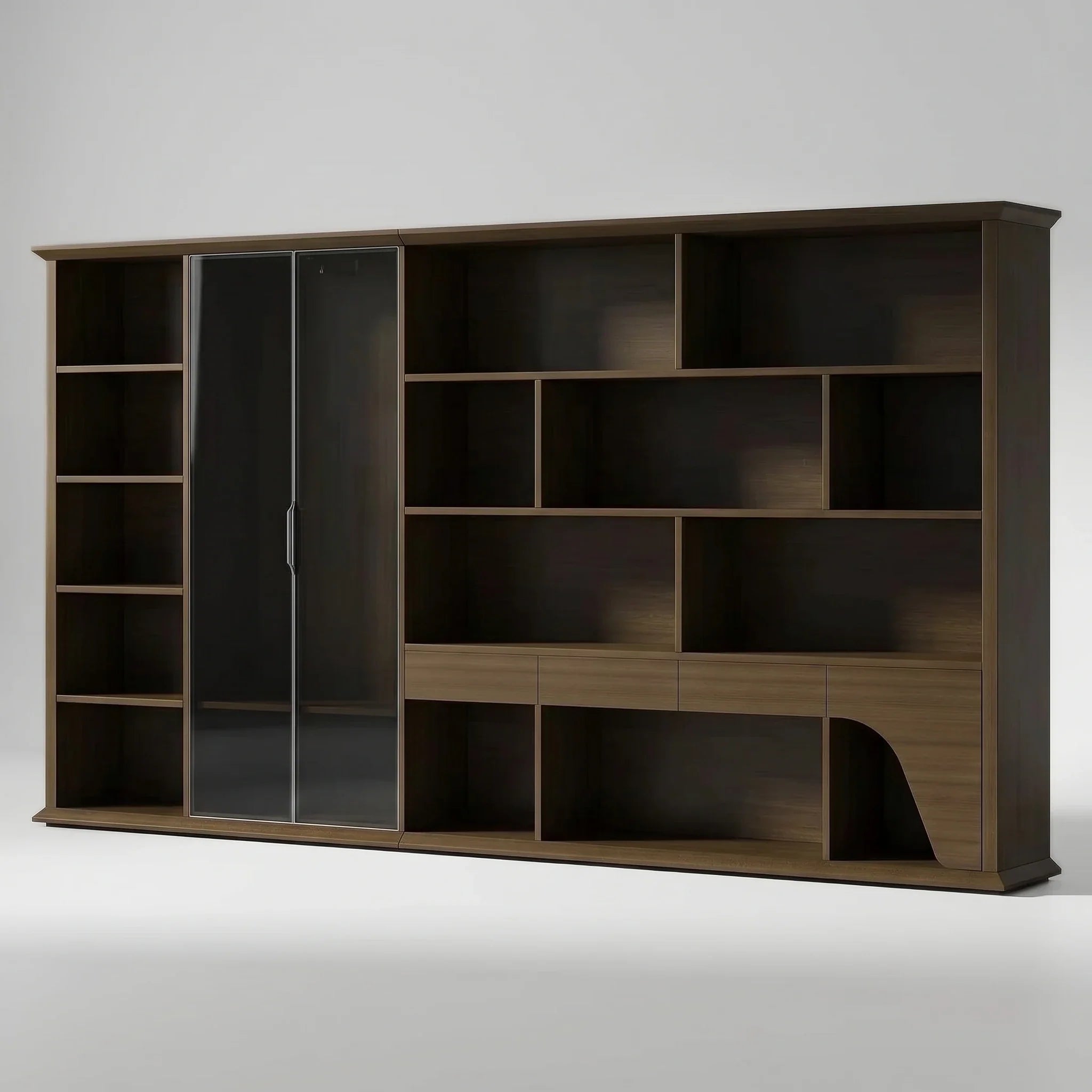 Langley · Modern Office Shelves