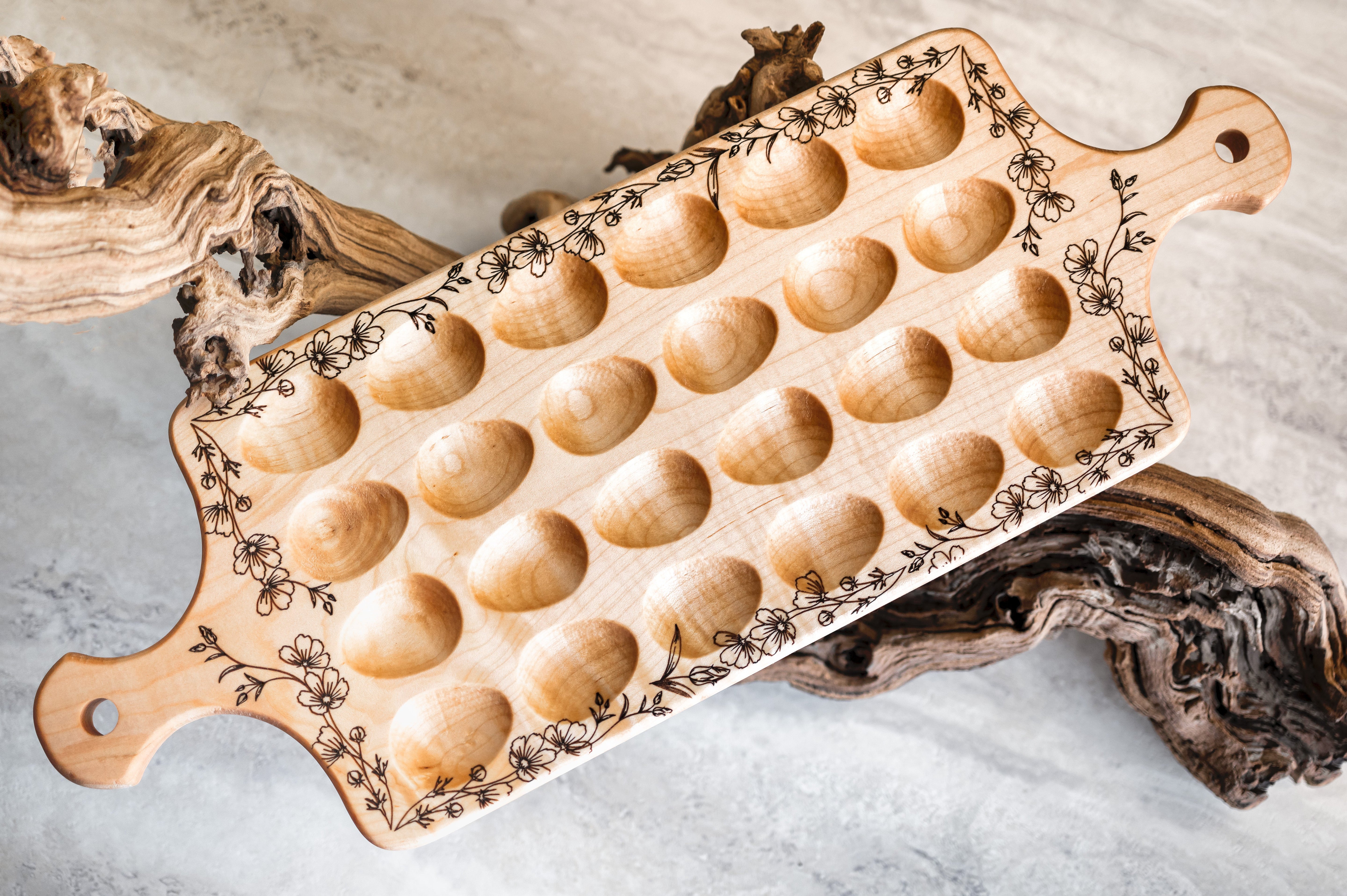 Large Egg Tray - Deviled Egg Serving Board