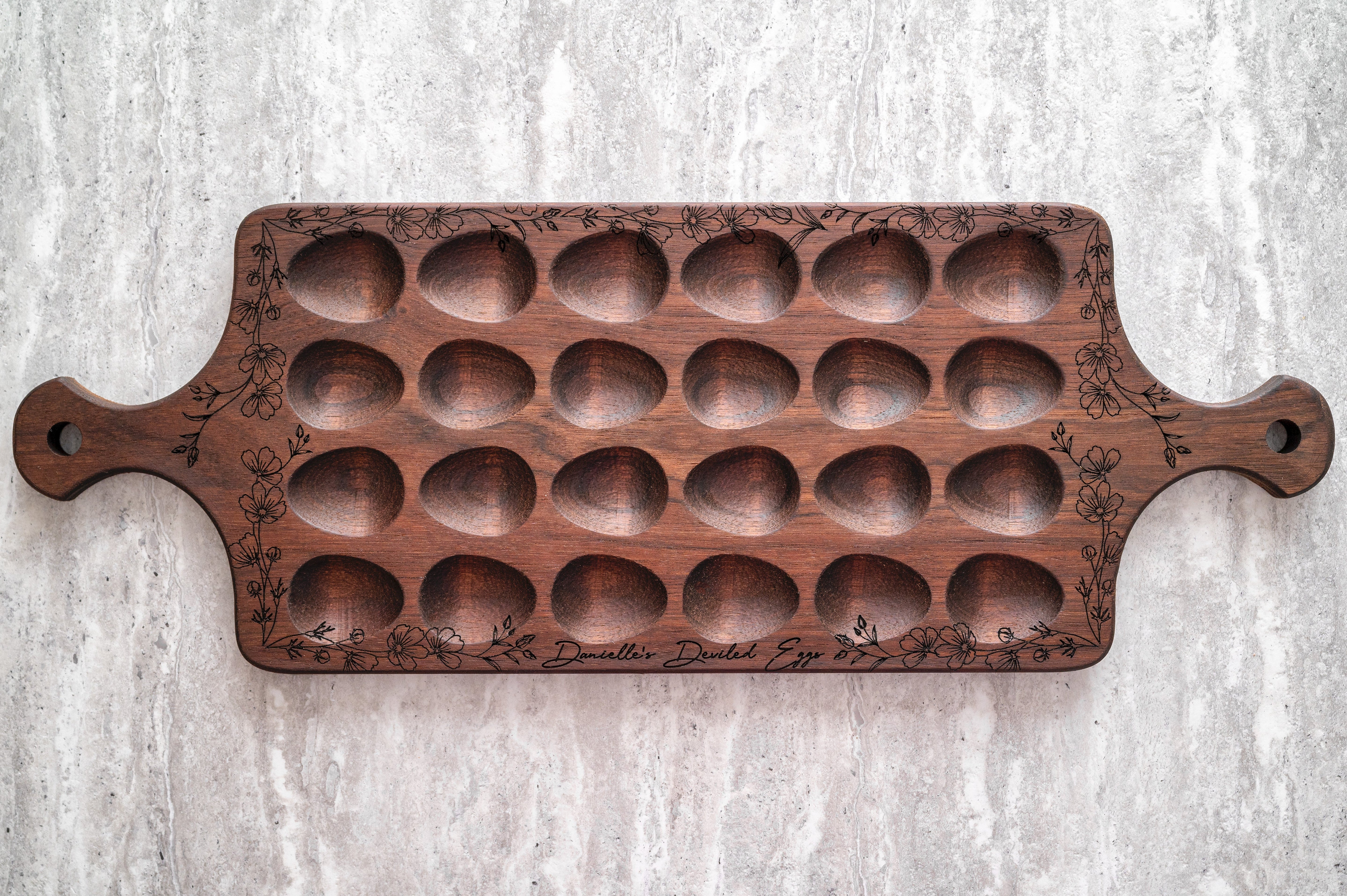 Large Egg Tray - Deviled Egg Serving Board