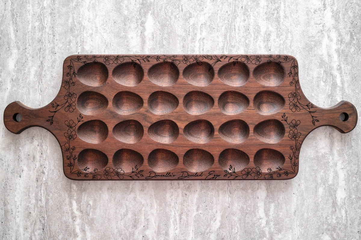 Large Egg Tray - Deviled Egg Serving Board