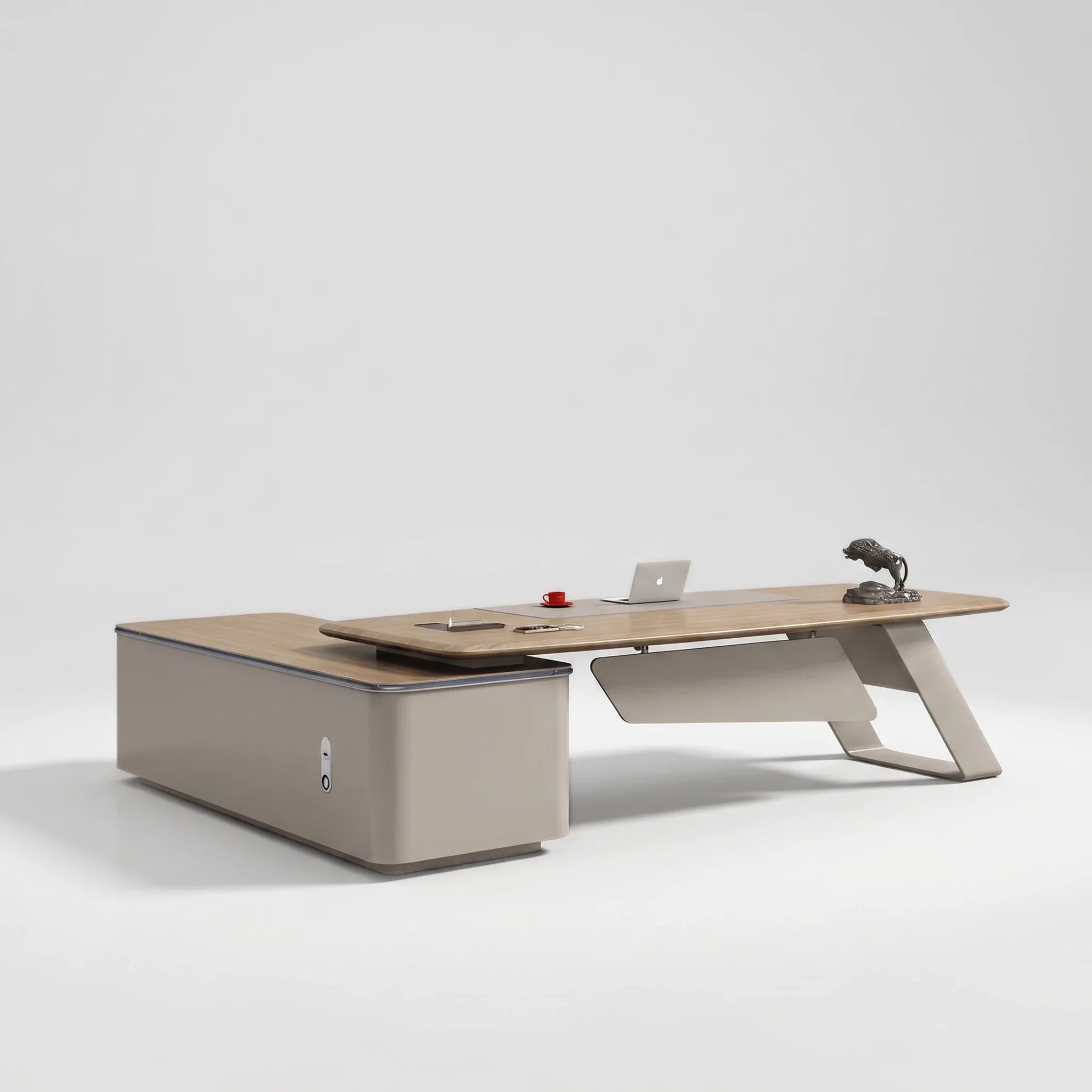 Laurier · Modern L-Shaped Executive Desk