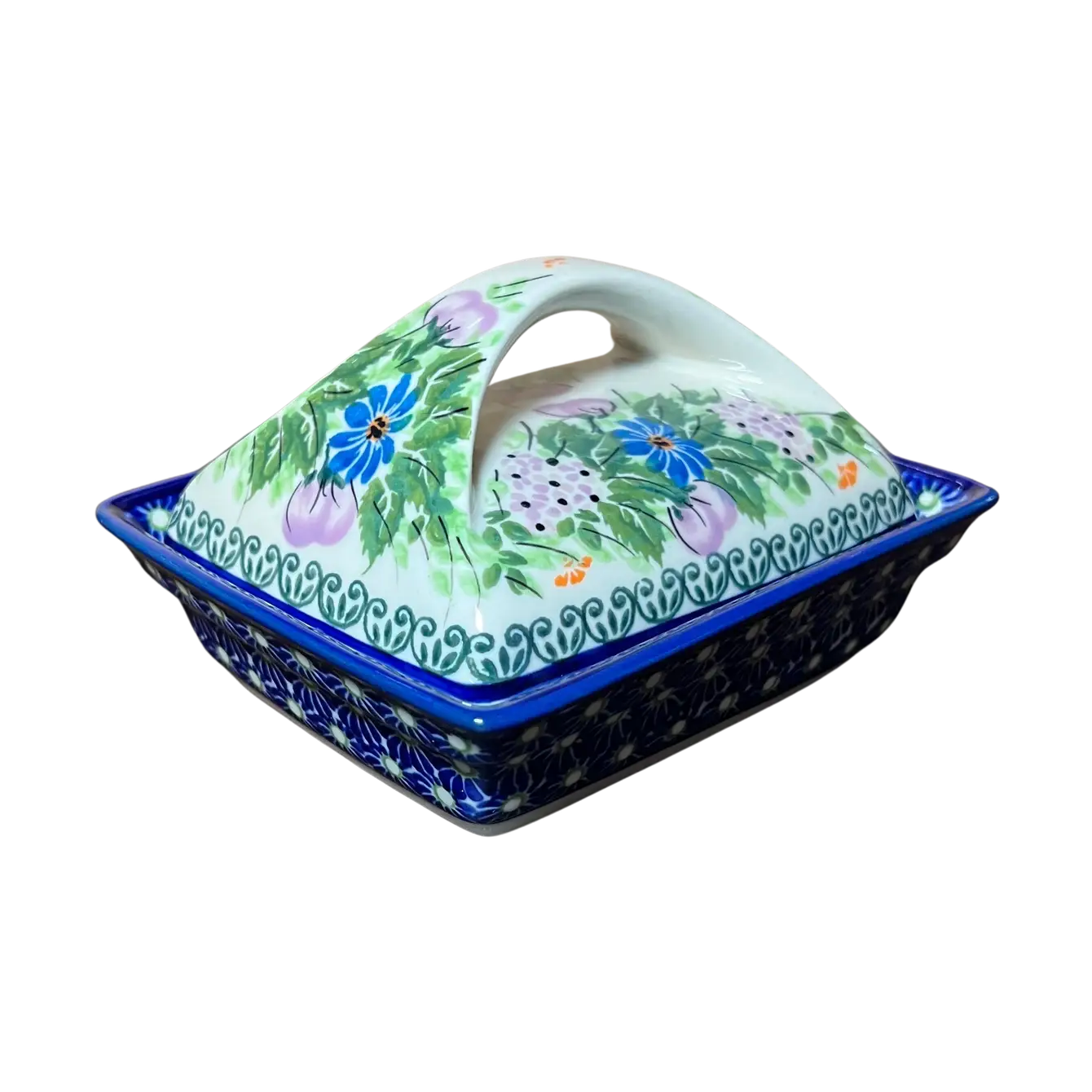 Lavender Box Butter Dish