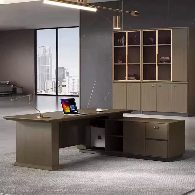 Lawson · Modern L-Shaped Executive Desk