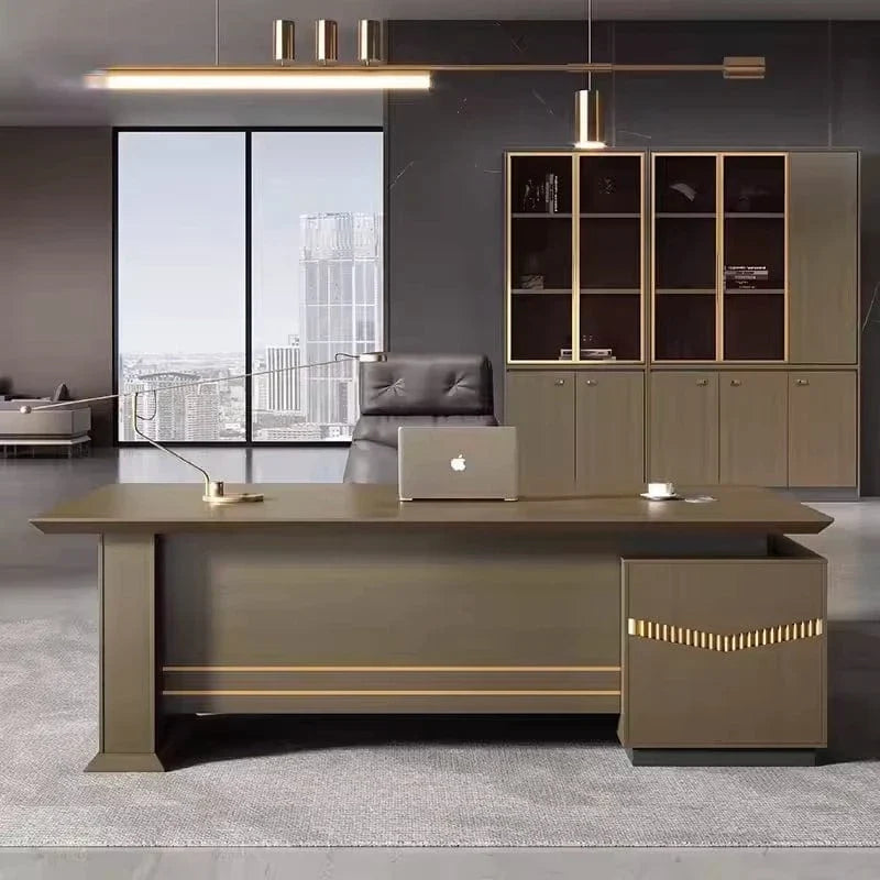 Lawson · Modern L-Shaped Executive Desk