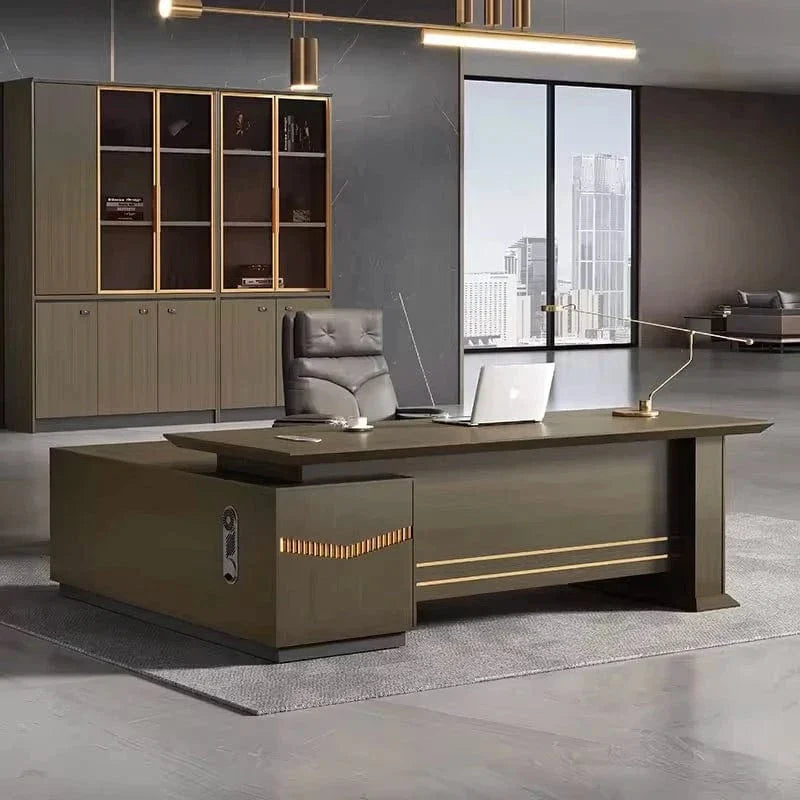 Lawson · Modern L-Shaped Executive Desk