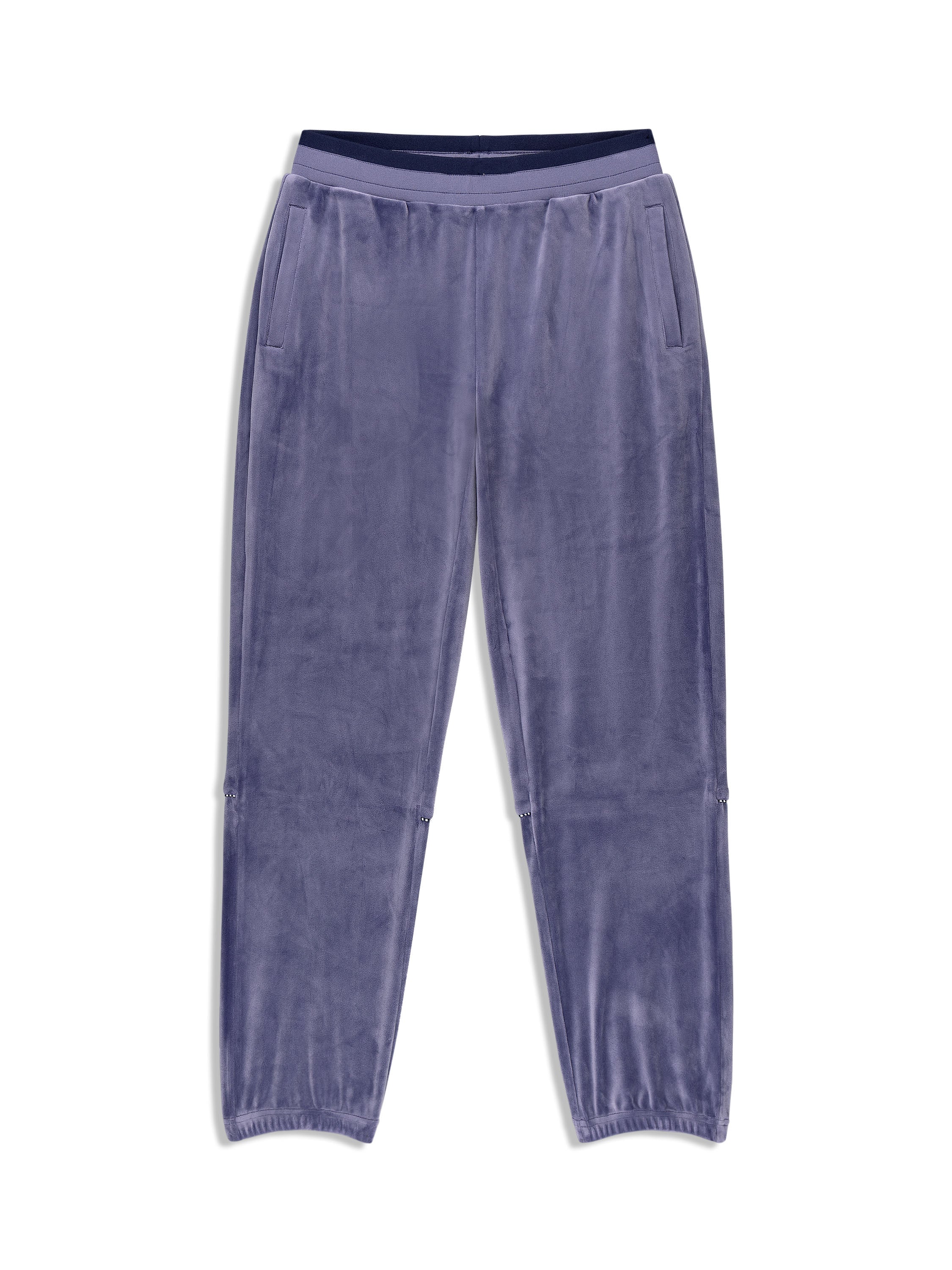 Leta Velour Pant- Heron