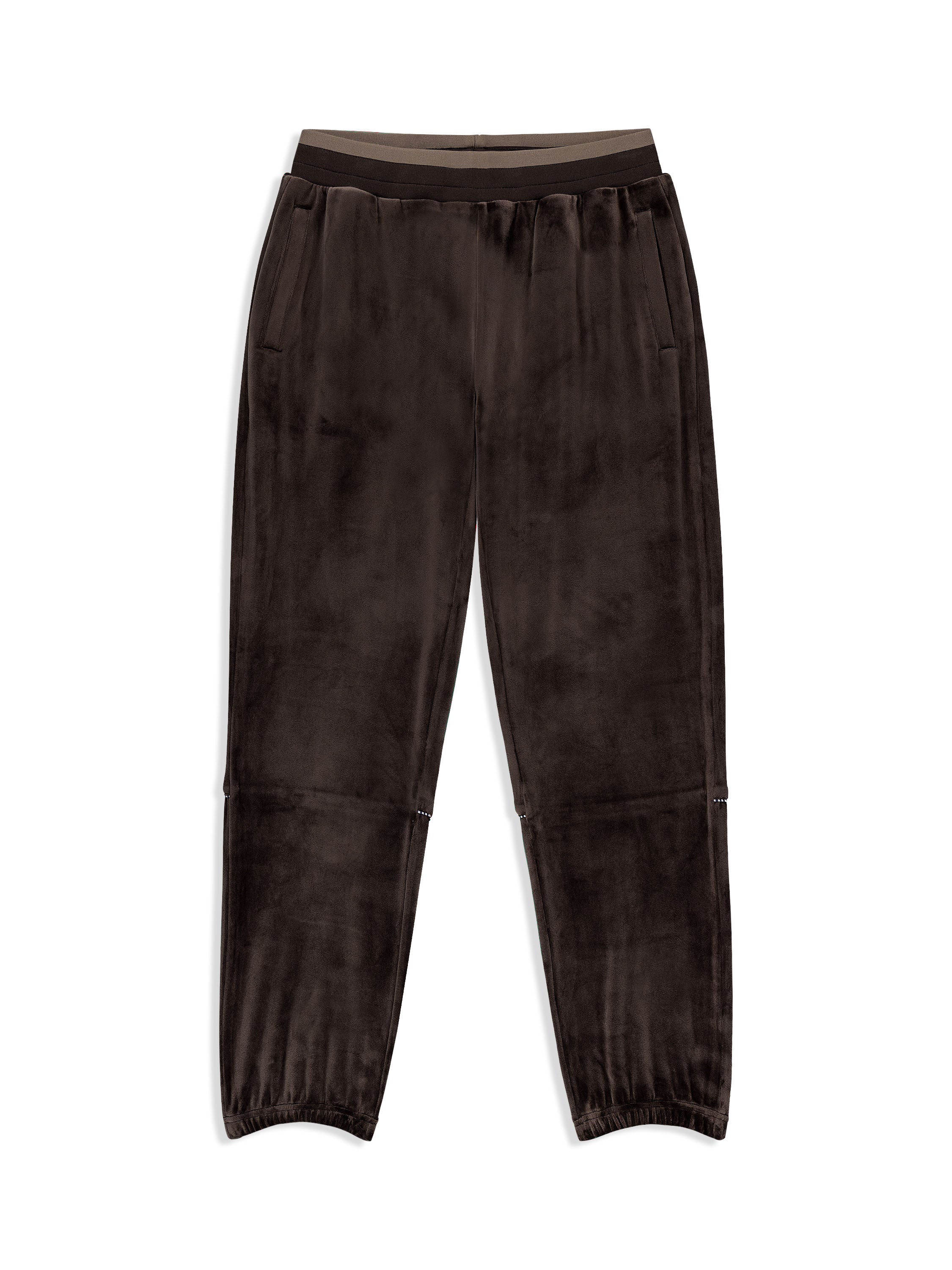 Leta Velour Pant- Mulch