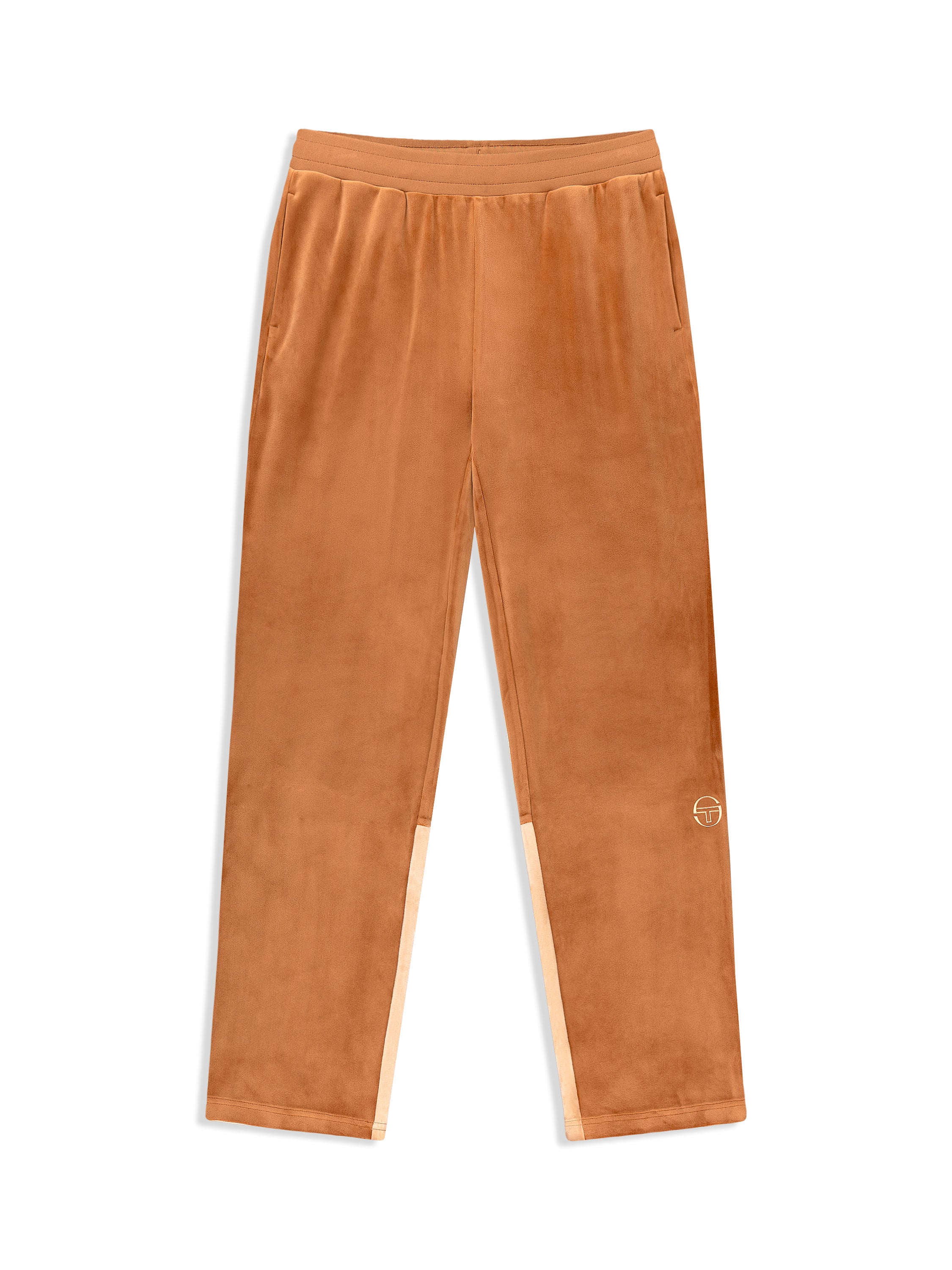 Lina Velour Track Pant- Candied Ginger