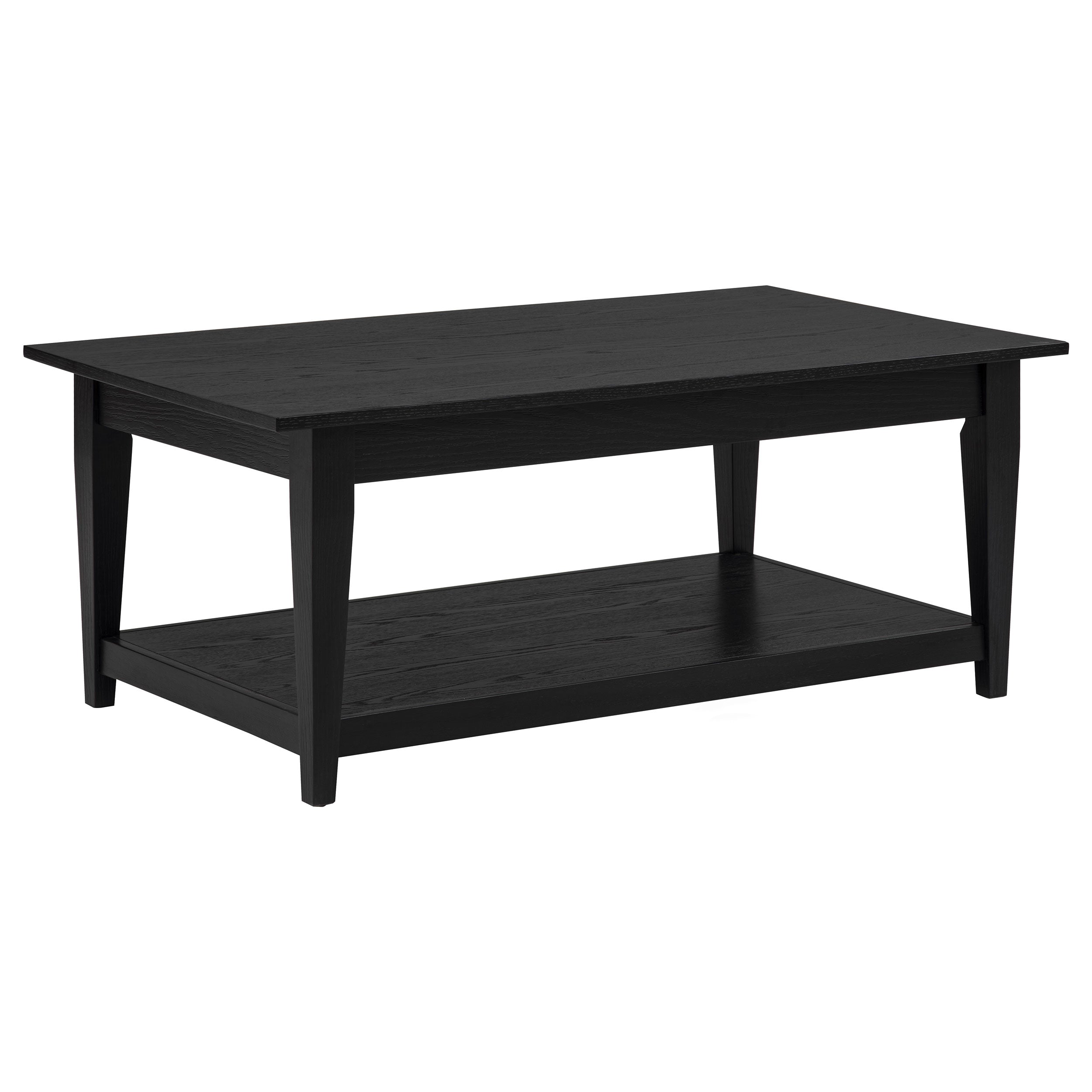 Lindenton Lift-Top Occasional Cocktail Coffee Table Black