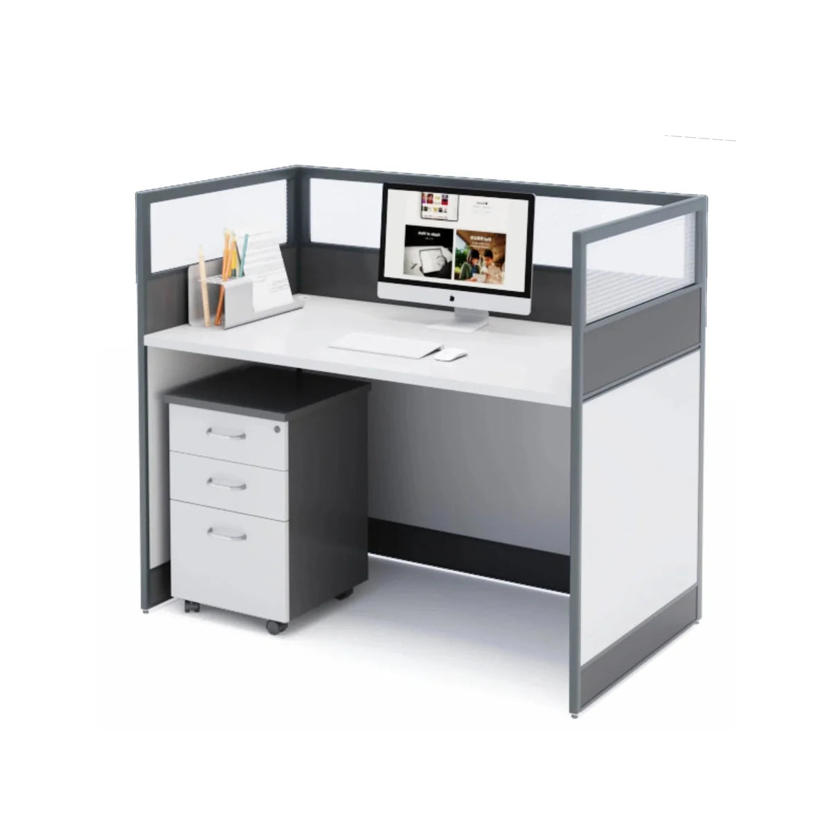 Lintra · Straight Workstation Cubicle