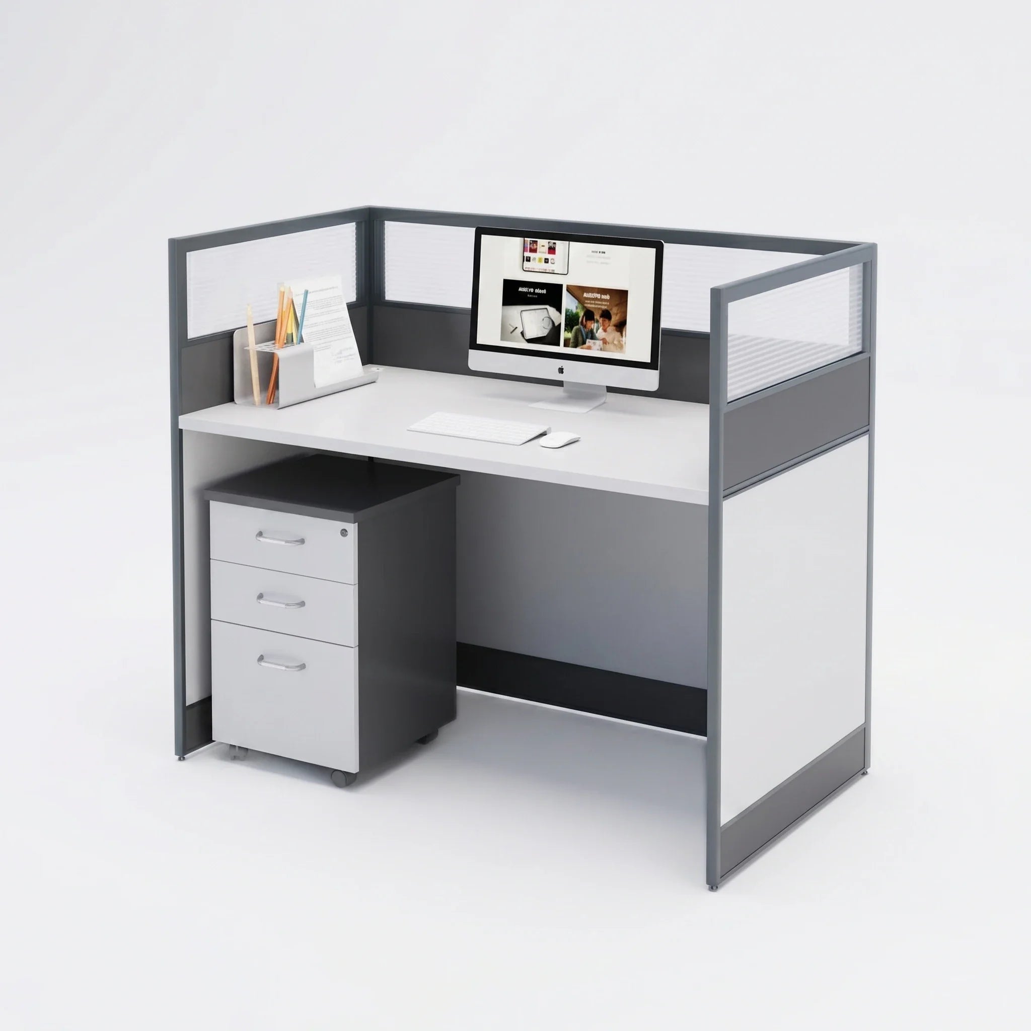 Lintra · Straight Workstation Cubicle
