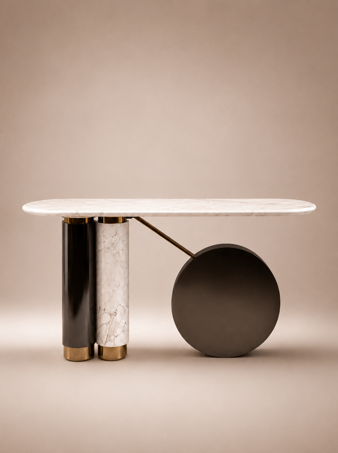Luxe Marble Console Table