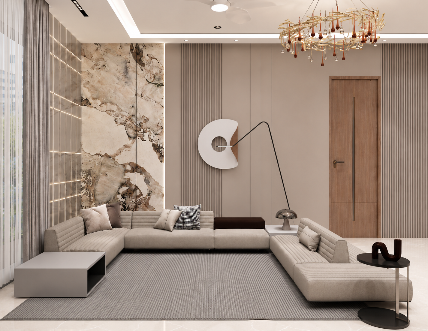 Luxe Modular Sectional Sofa