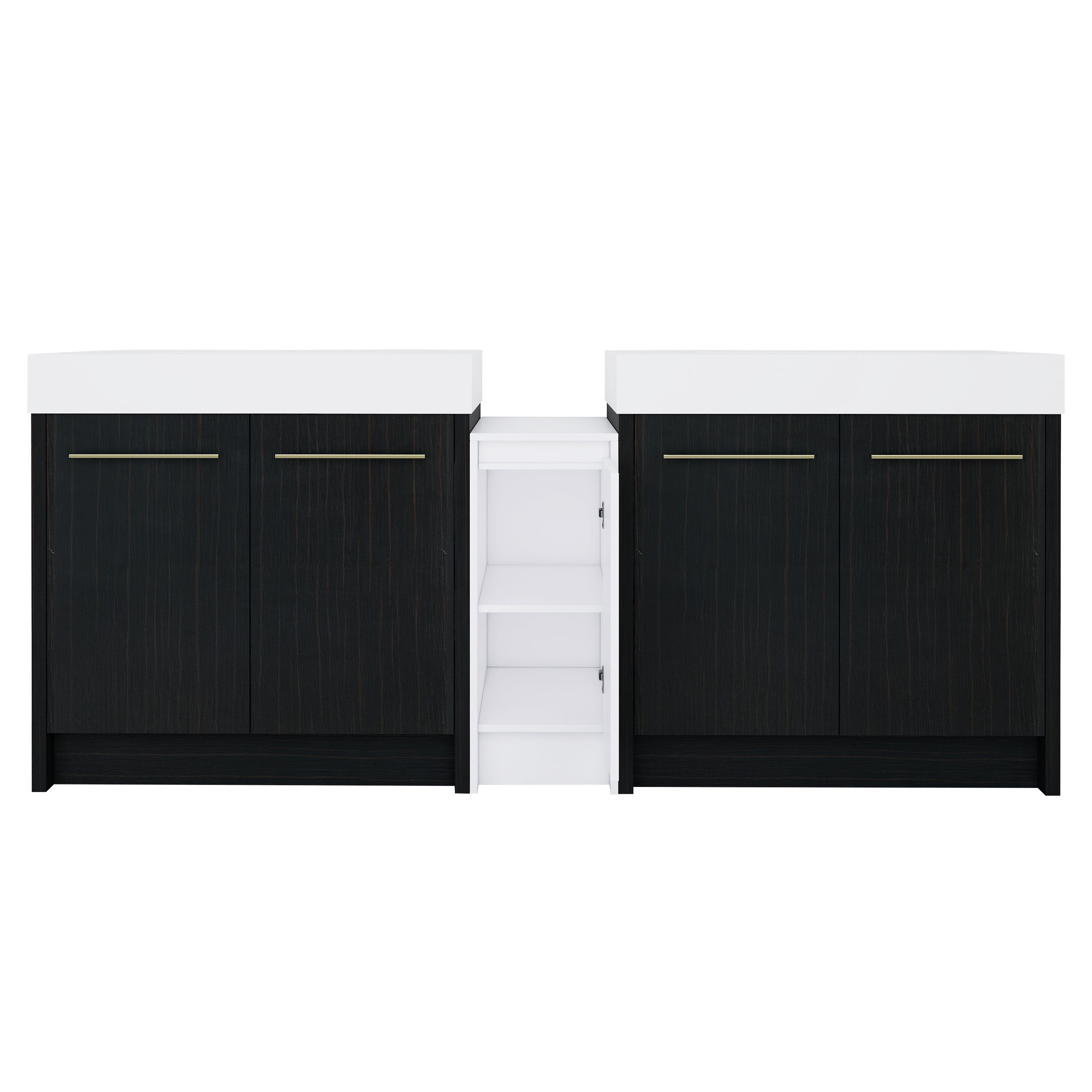Luxury Bathroom Vanity Collection – Double Sink Cabinet in Modern Style