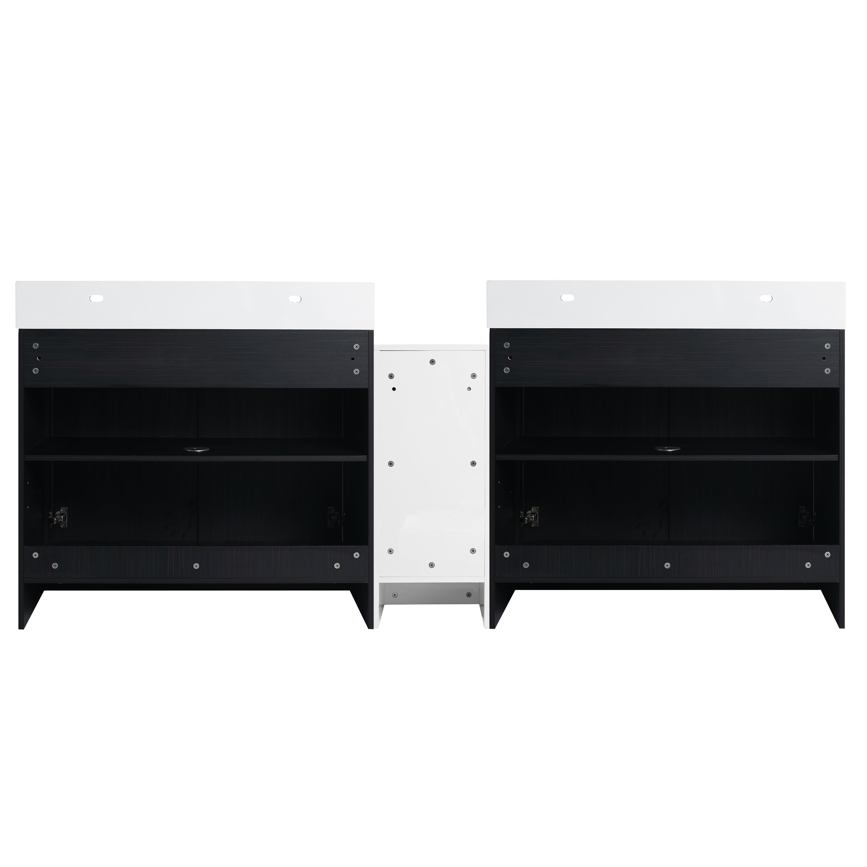 Luxury Bathroom Vanity Collection – Double Sink Cabinet in Modern Style