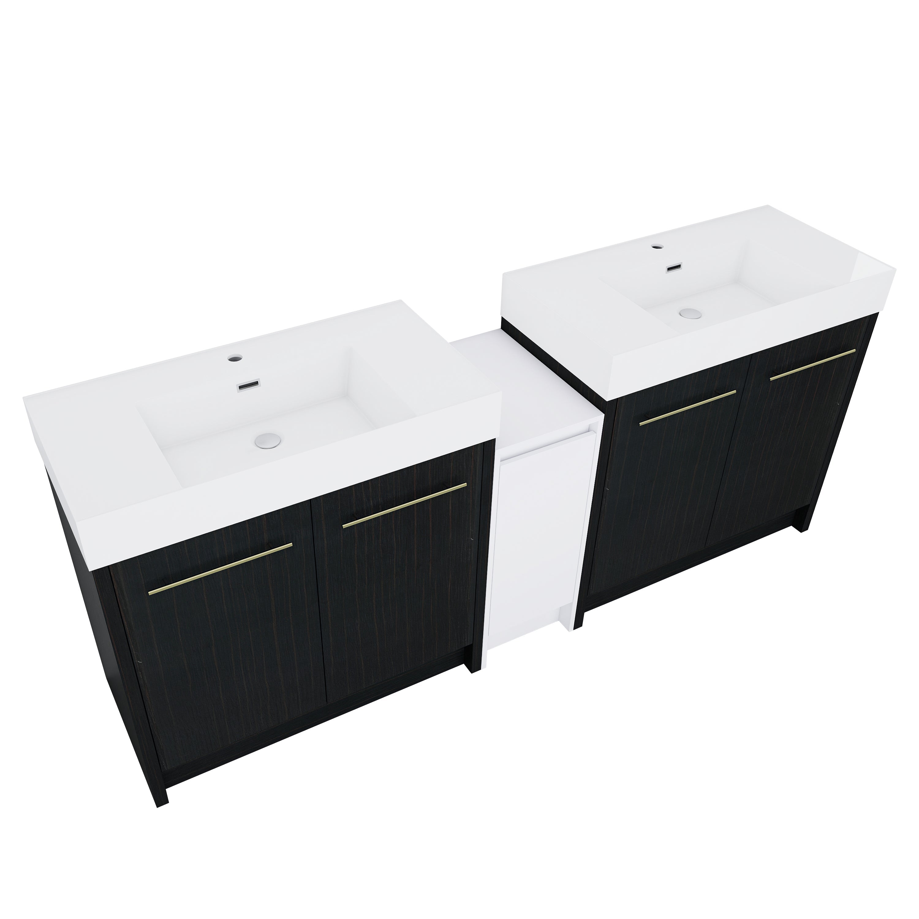 Luxury Bathroom Vanity Collection – Double Sink Cabinet in Modern Style