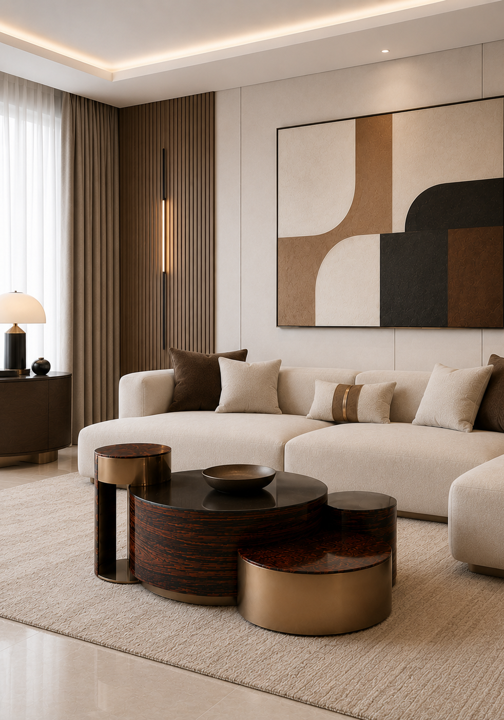 Luxury Nesting Coffee Table