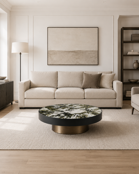Marble Top Coffee Table