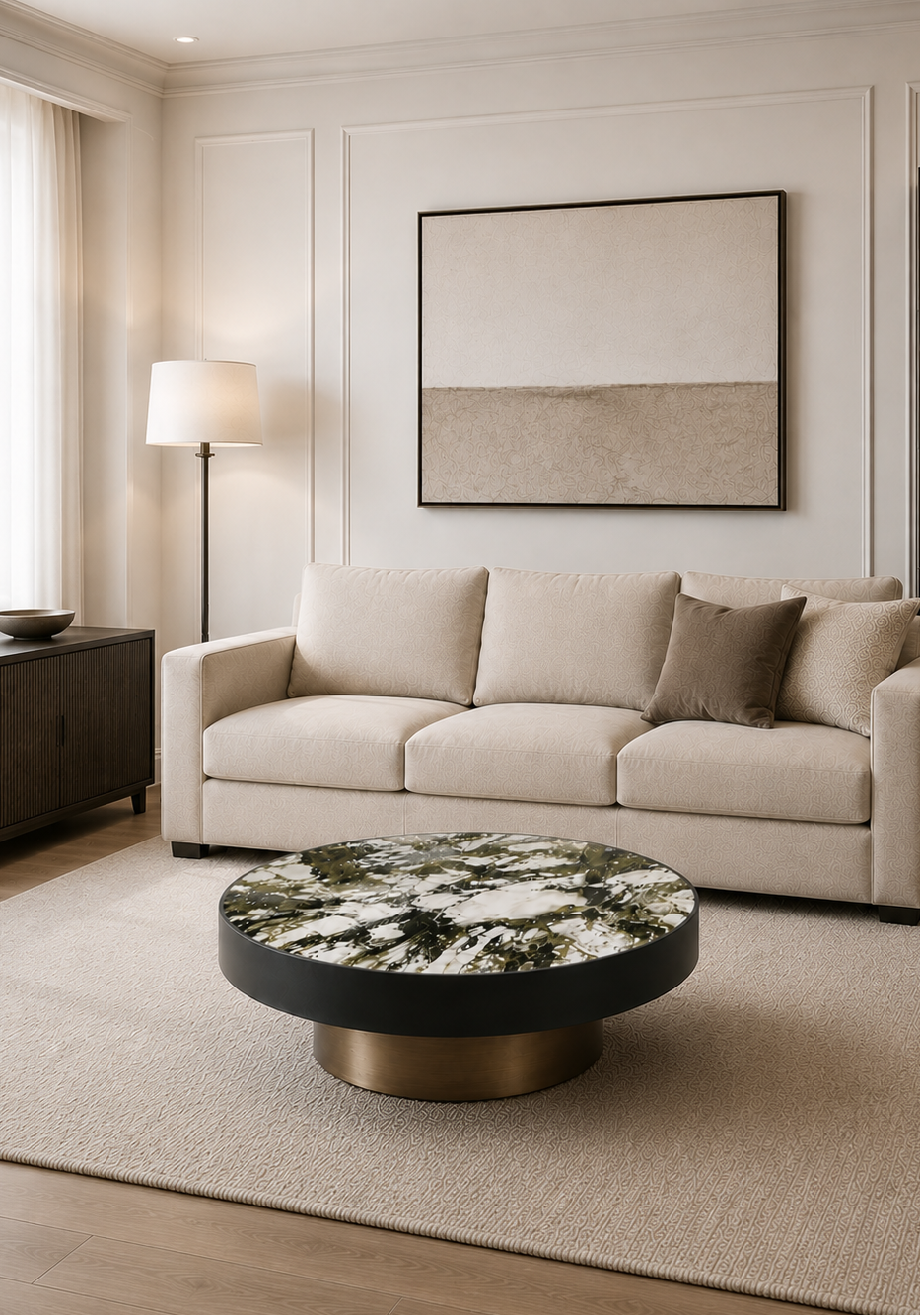 Marble Top Coffee Table