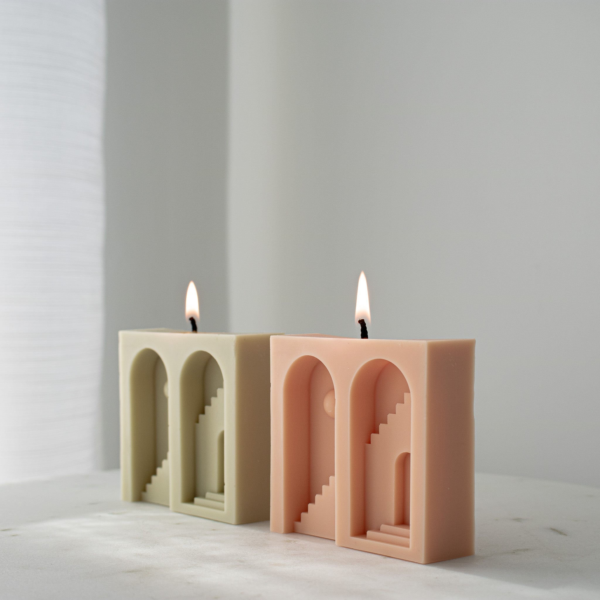 Mediterranean Archway Candle, Unique Home Decor, Soy Candle