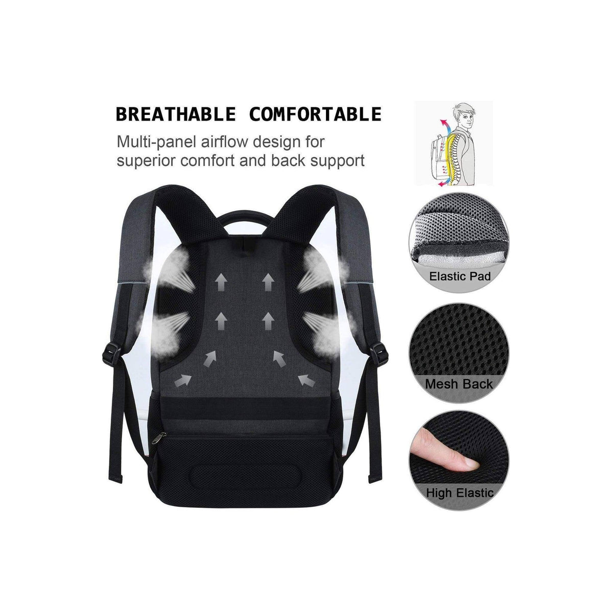Men's Travel Laptop Backpack – Tech-Ready Carry