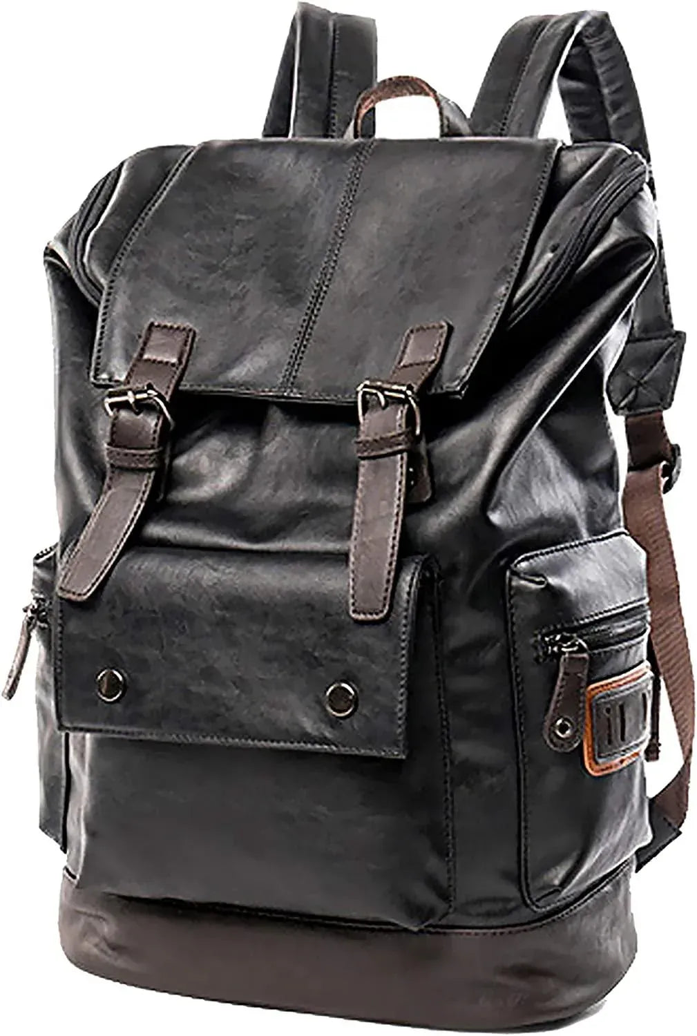 Men's Vegan Leather Backpack – Executive Commuter Carry