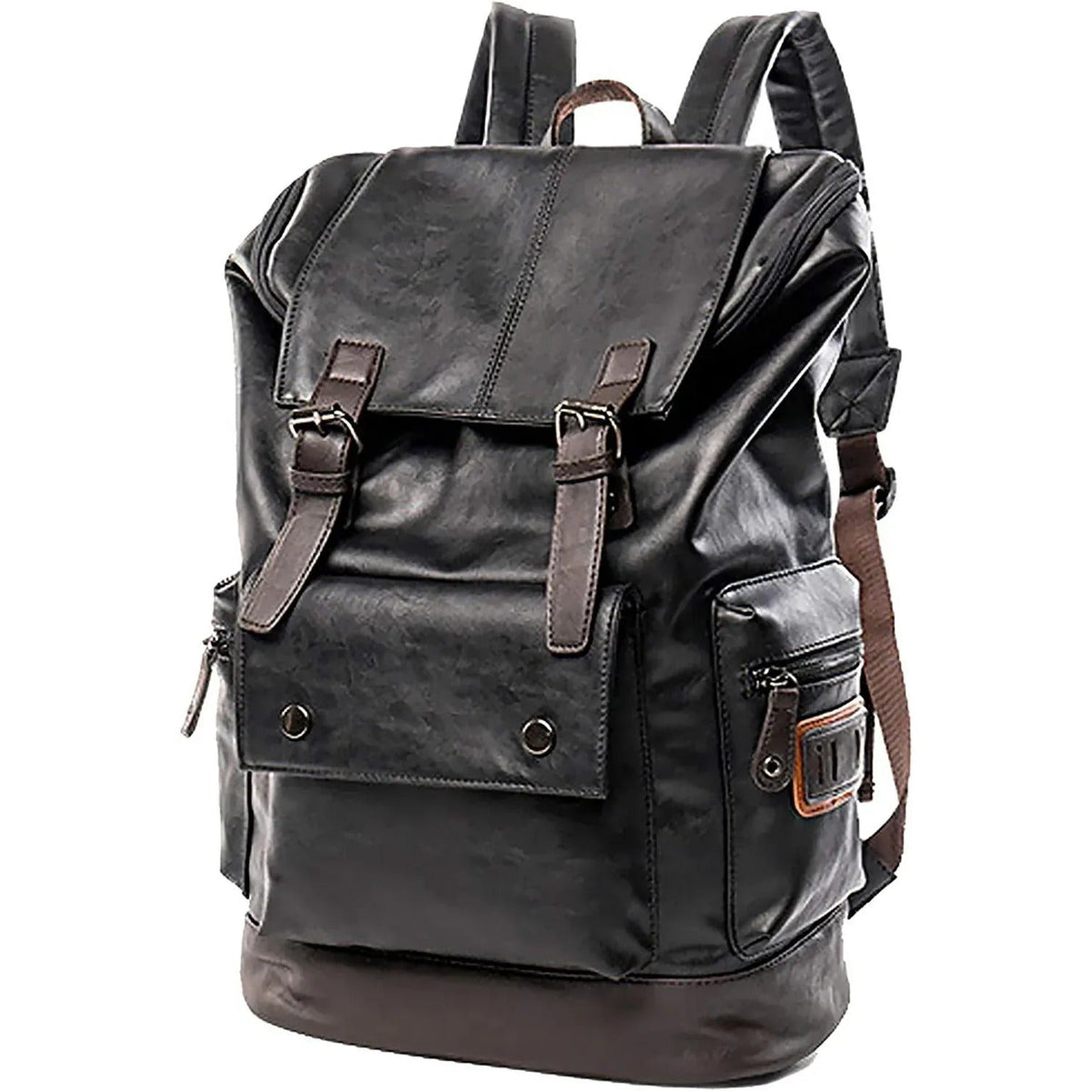 Men's Vegan Leather Backpack – Executive Commuter Carry