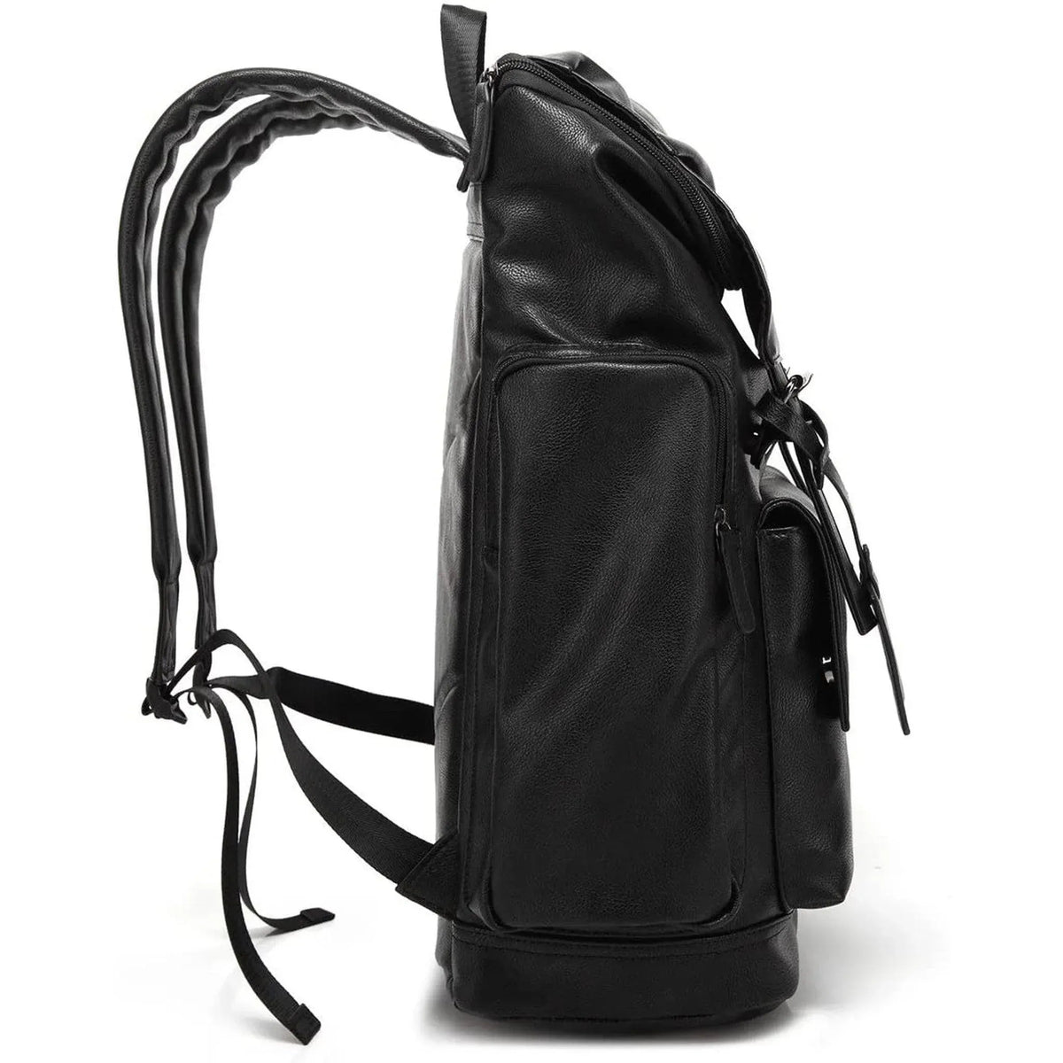 Men's Vegan Leather Backpack – Refined Daily Carry