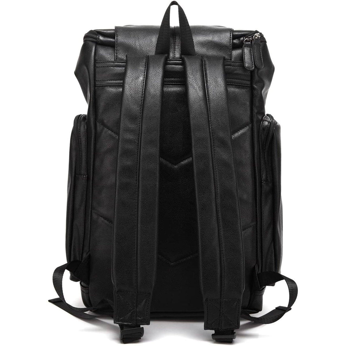 Men's Vegan Leather Backpack – Refined Daily Carry
