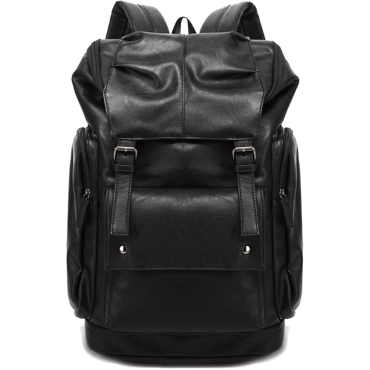 Men's Vegan Leather Backpack – Refined Daily Carry