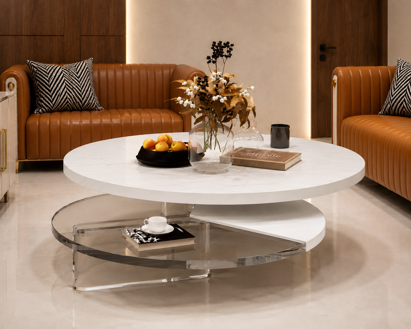 Modern Round Coffee Table