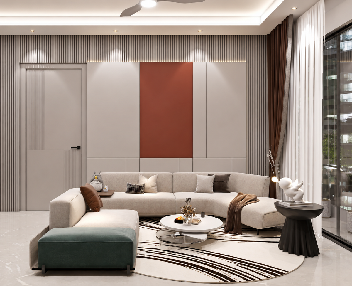 Modern Round Coffee Table