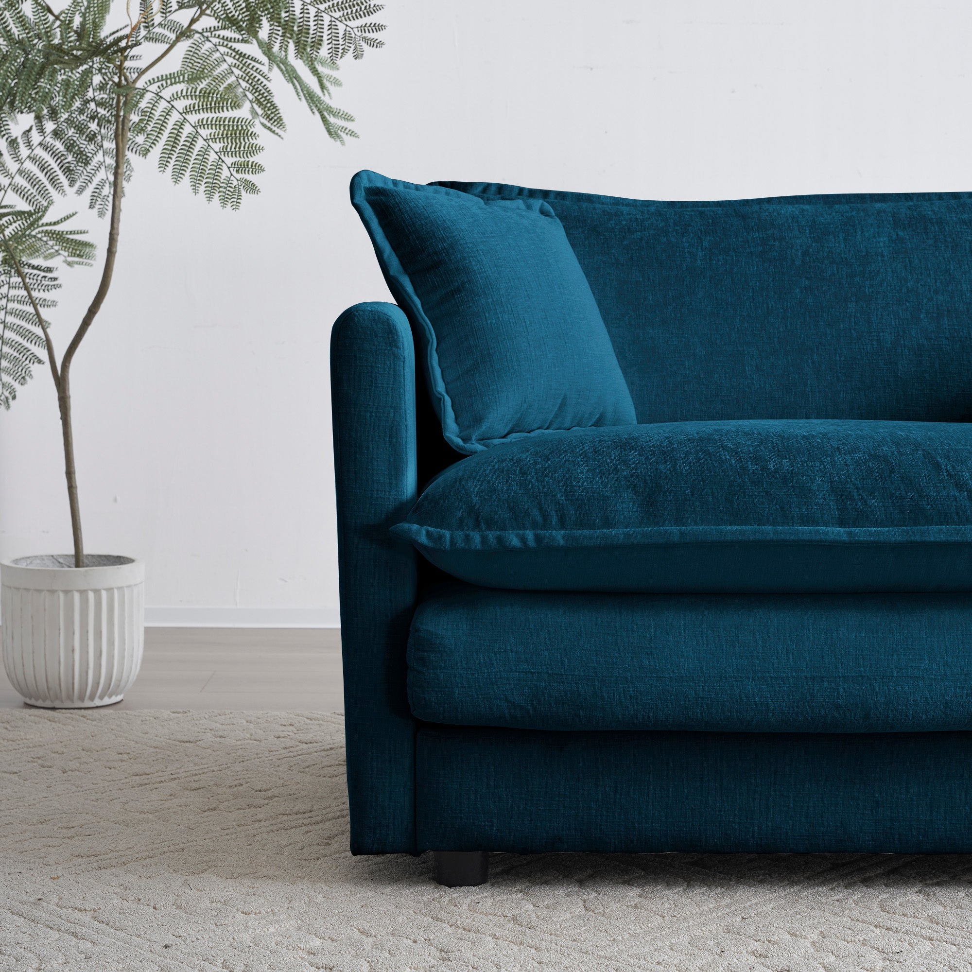 Modular Chenille Sectional Sofa