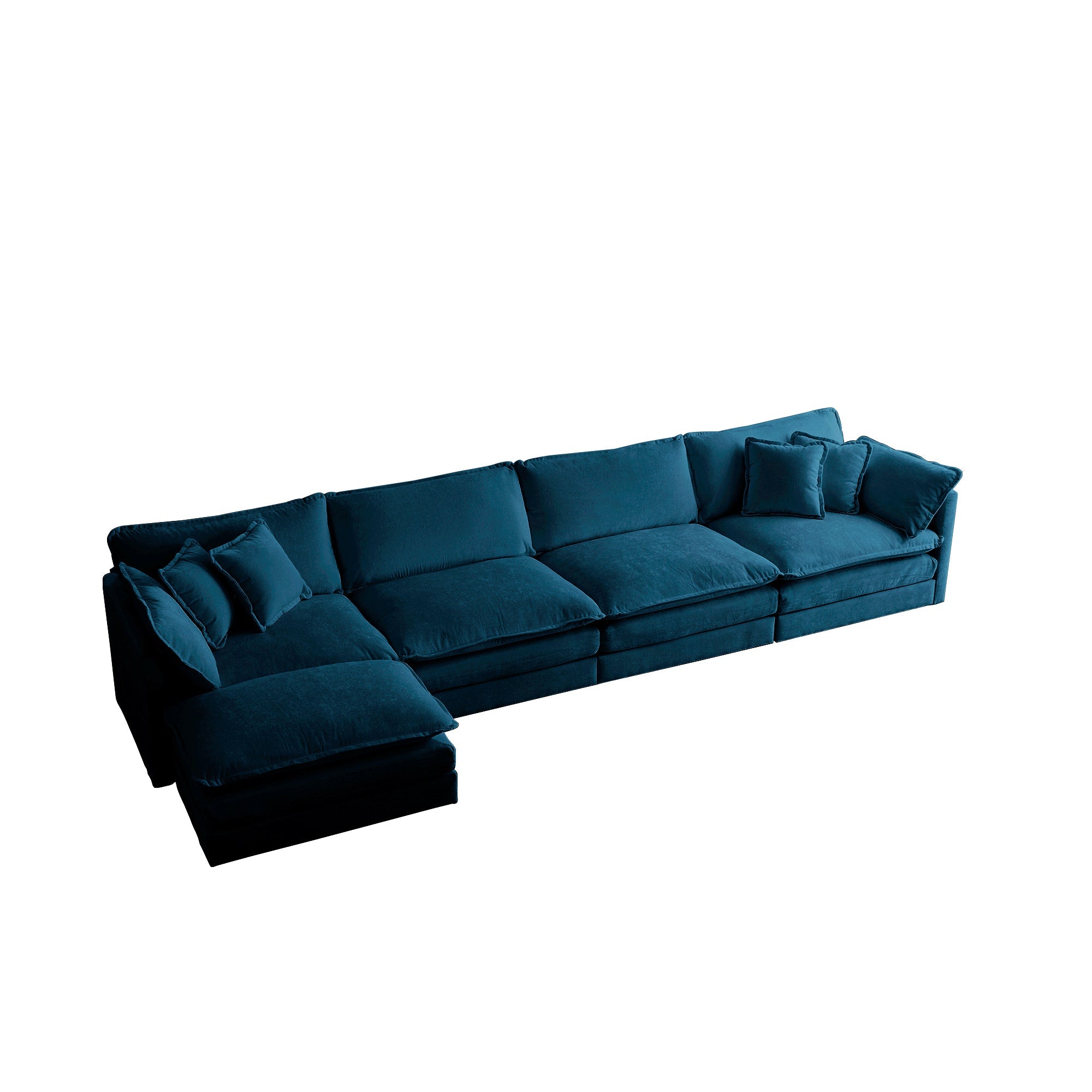 Modular Chenille Sectional Sofa