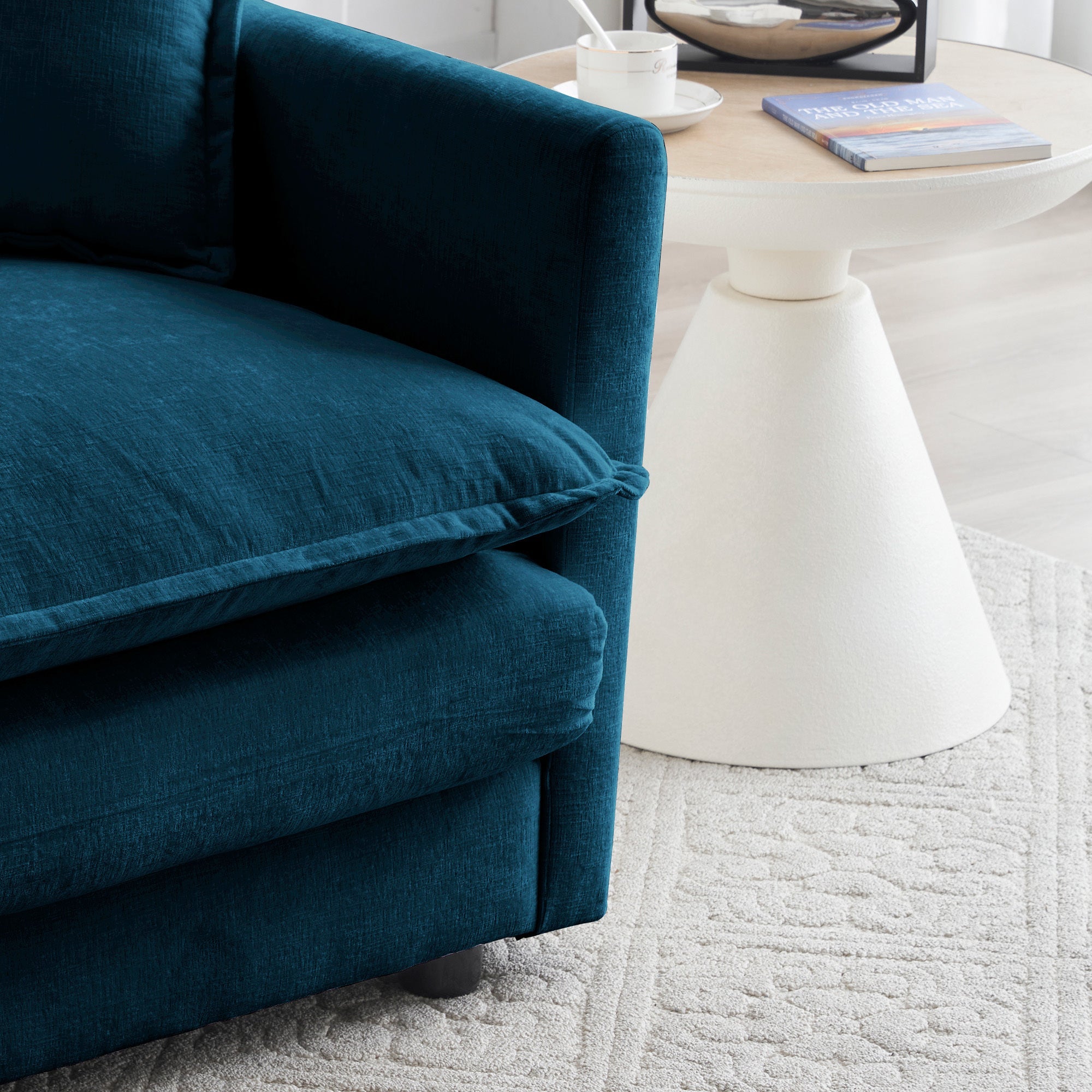 Modular Chenille Sectional Sofa