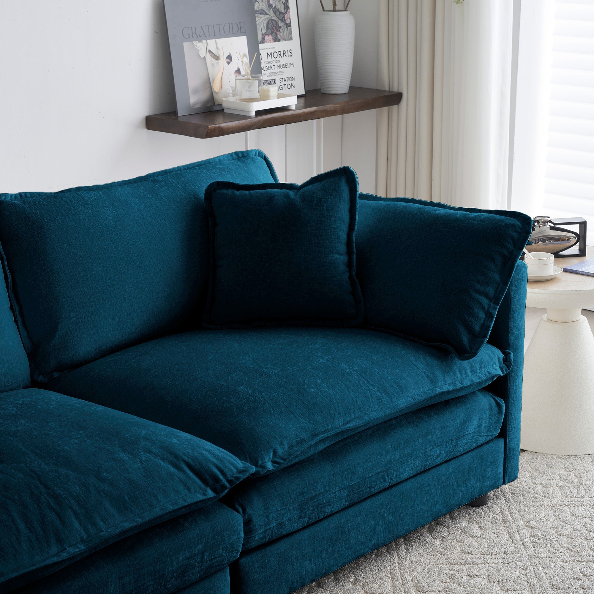 Modular Chenille Sectional Sofa