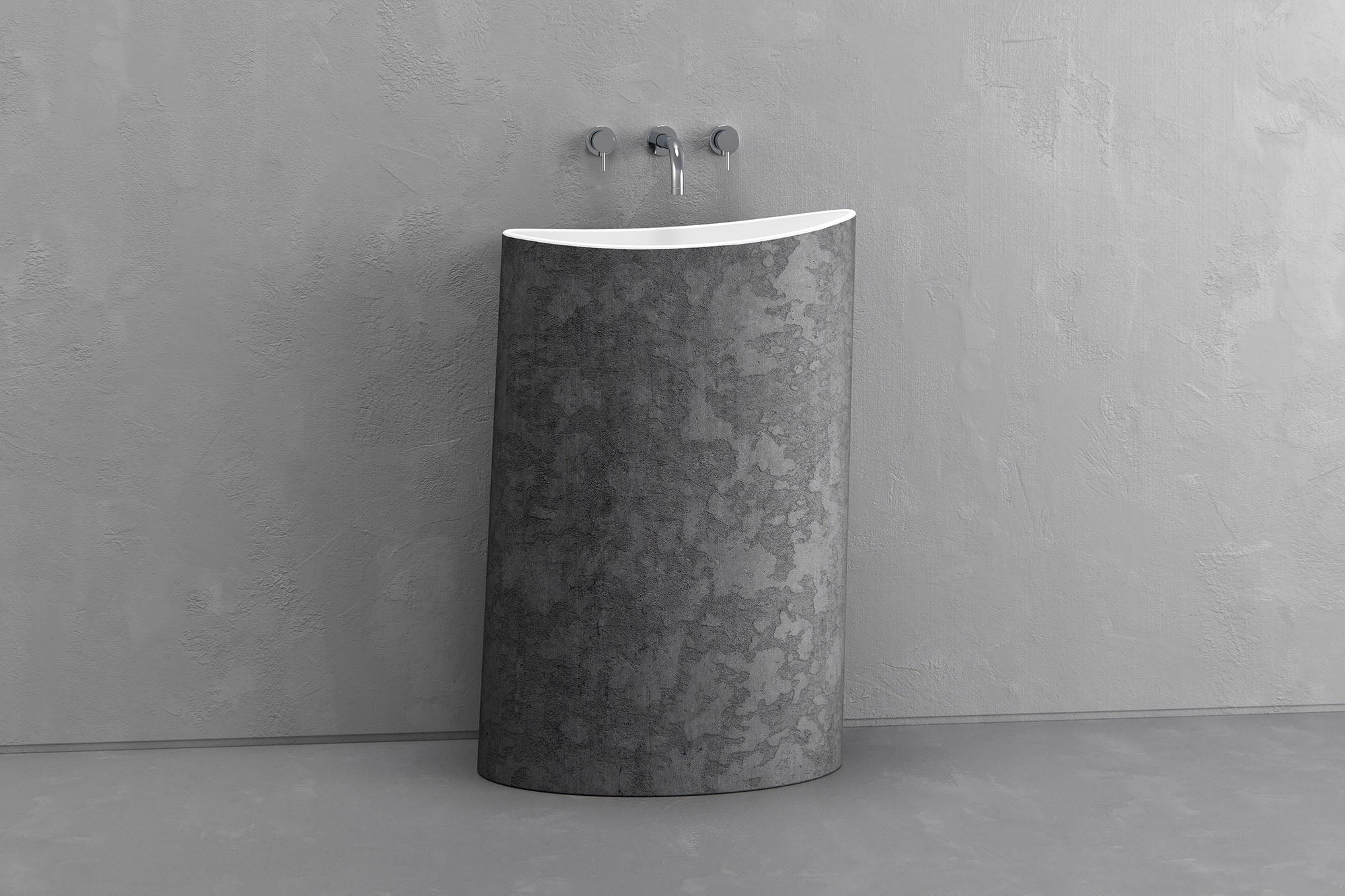 Oval Pedestal sink