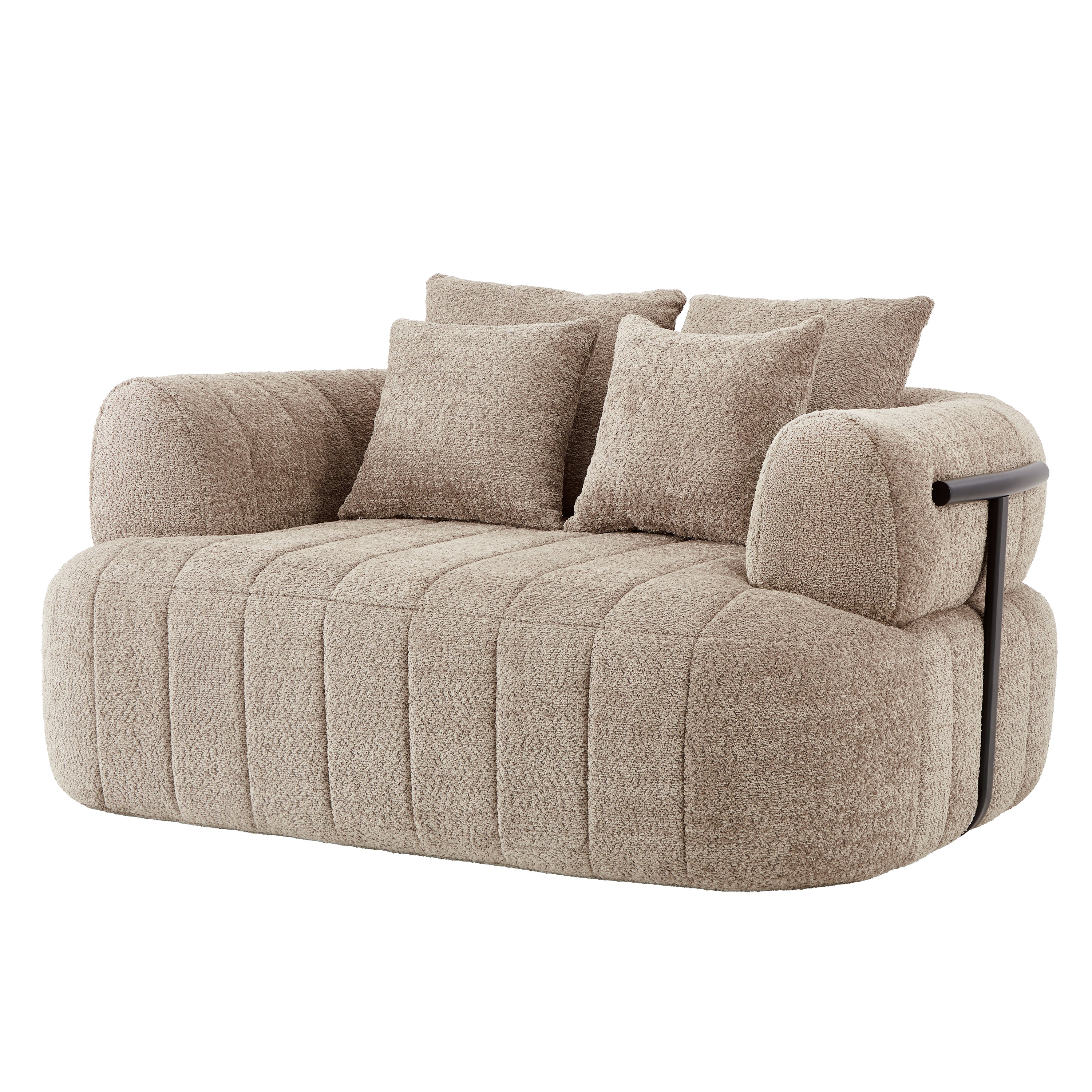 Oversized Bouclé Cloud Chair