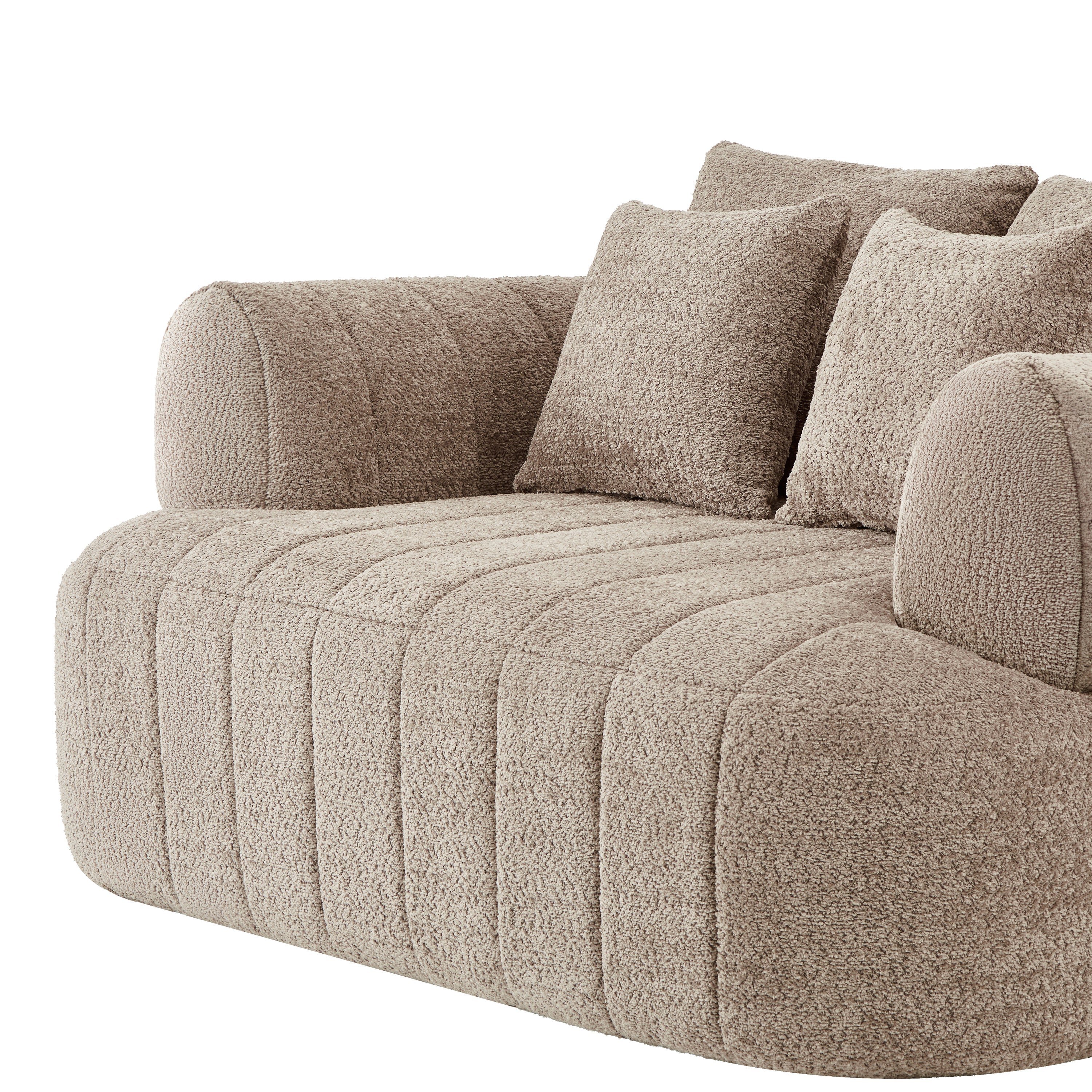Oversized Bouclé Cloud Chair