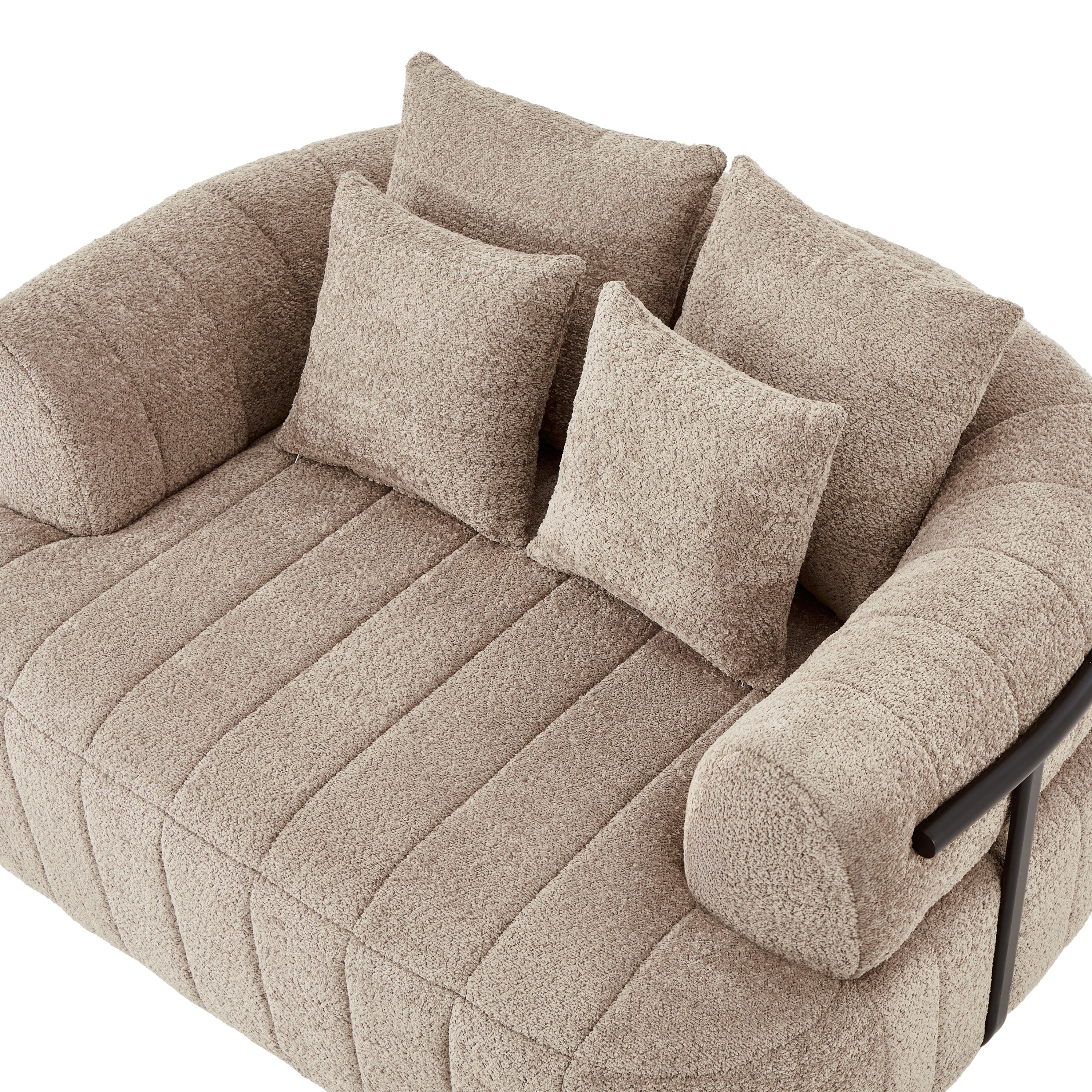 Oversized Bouclé Cloud Chair