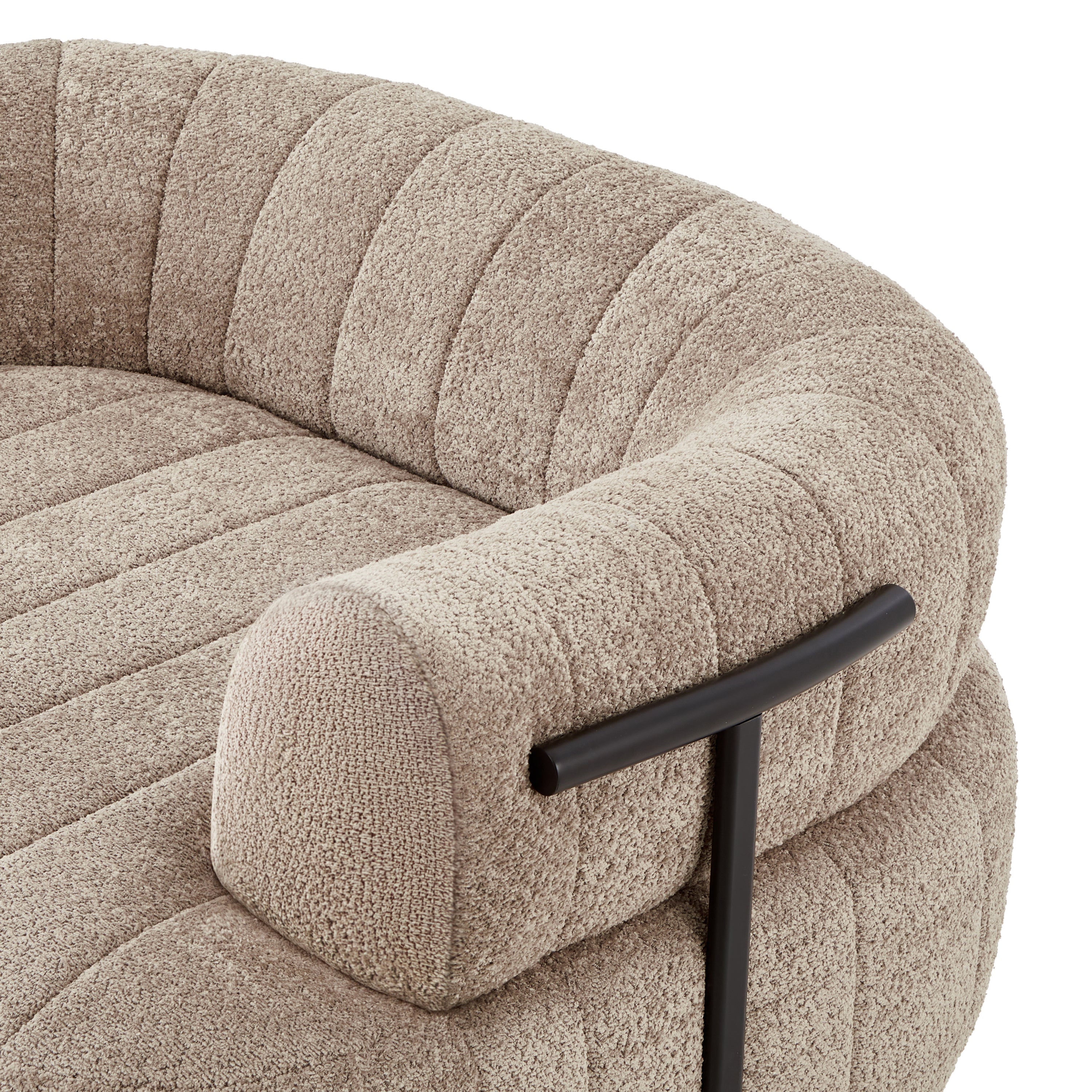 Oversized Bouclé Cloud Chair